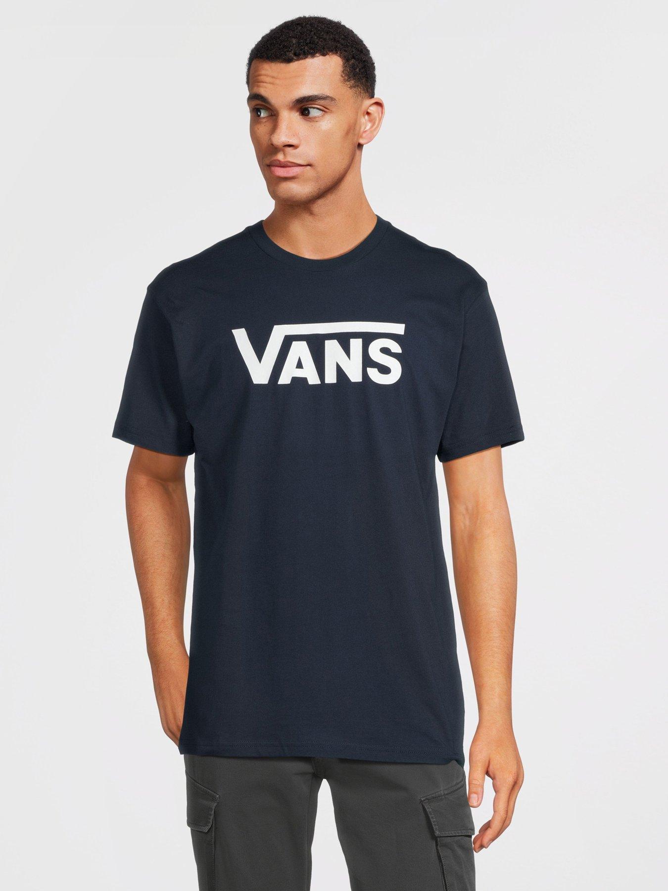 Navy blue cheap vans shirt