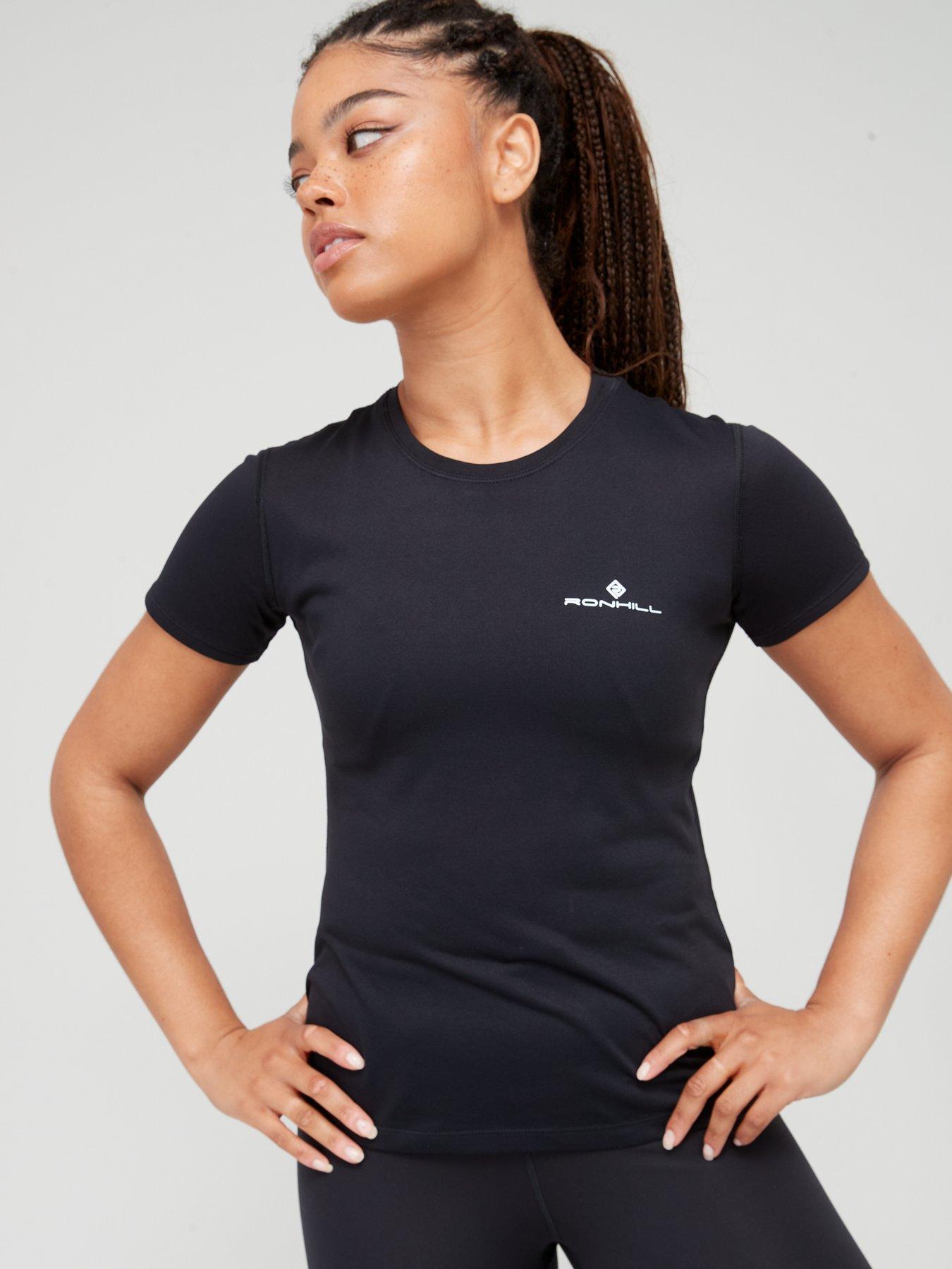 Image 1 of 6 of Ronhill Womens Core Running Tee - Black
