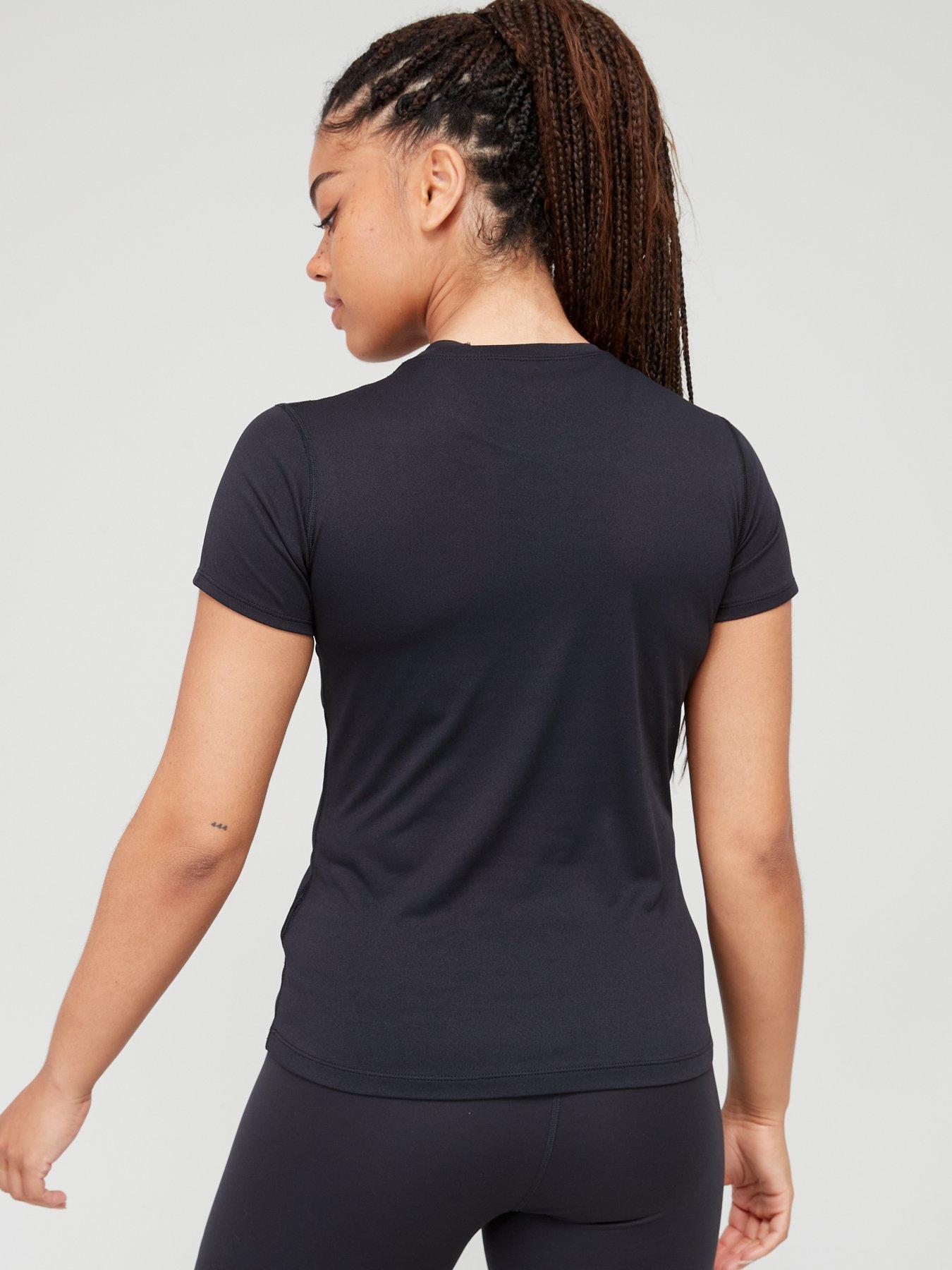 ronhill-womens-core-ss-tee--blackwhitestillFront