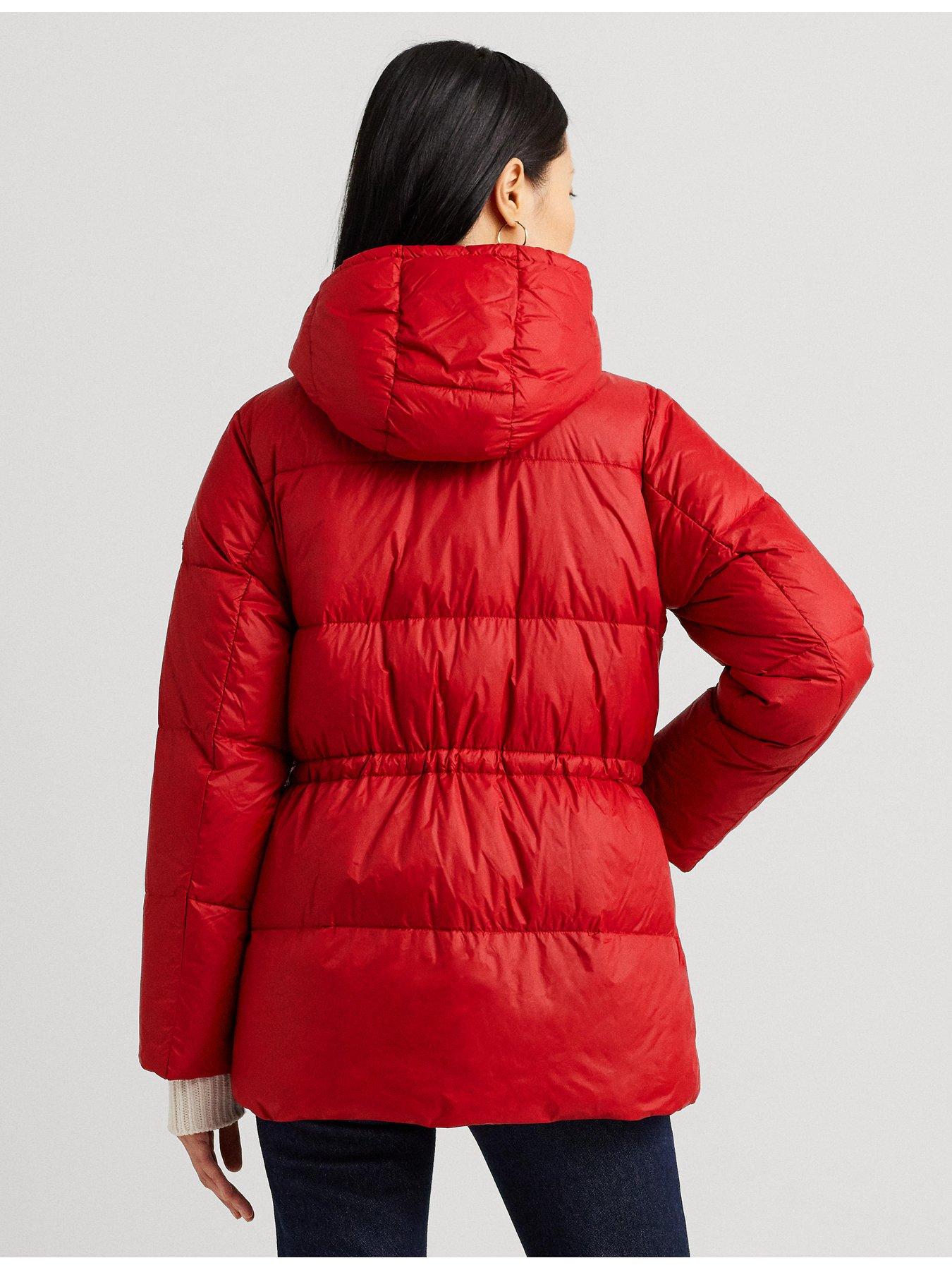 Ralph lauren red coat best sale