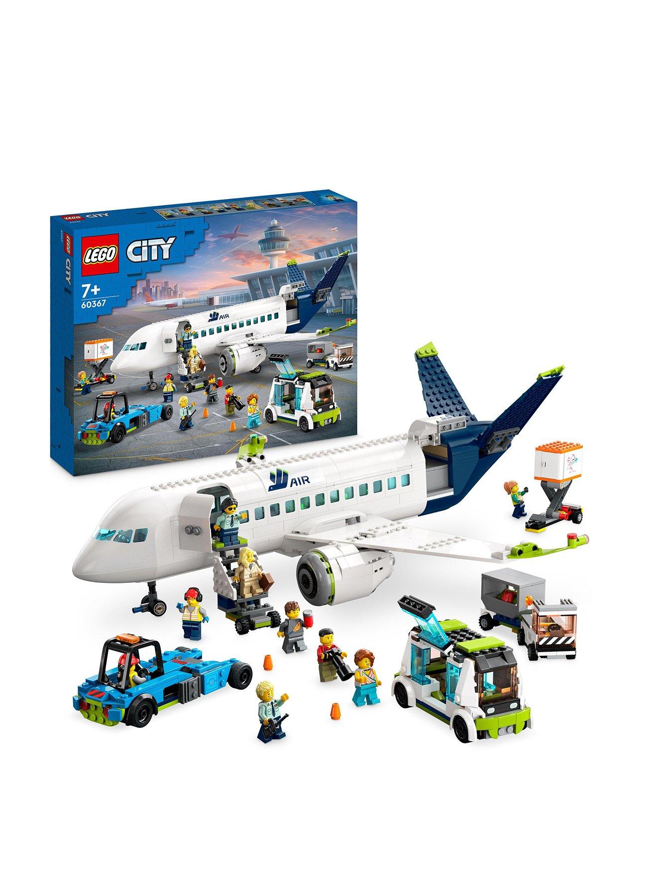LEGO City Passenger Aeroplane Toy Model Kit 60367