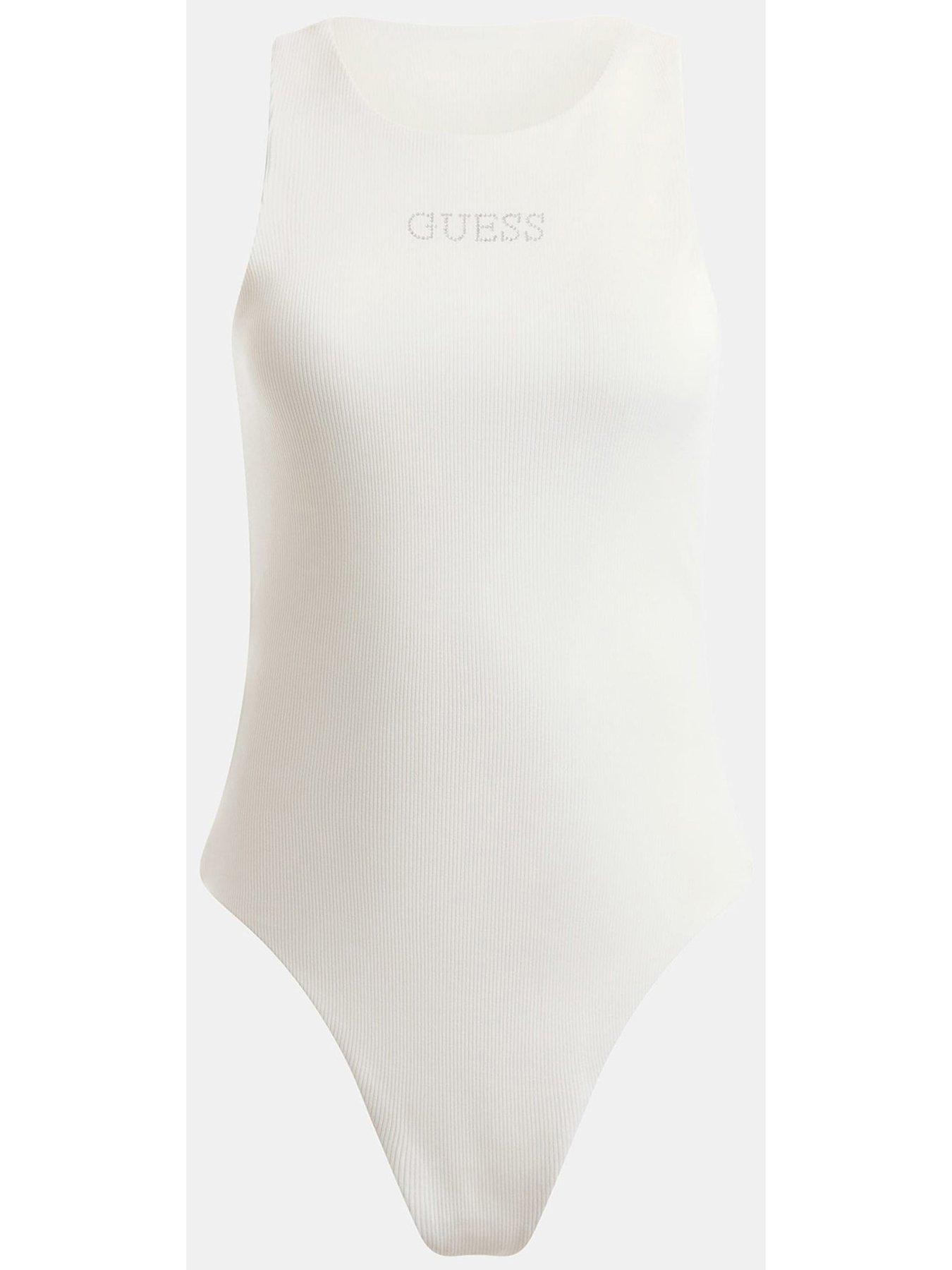 Guess Guendalina Bodysuit Cream White Very Ireland
