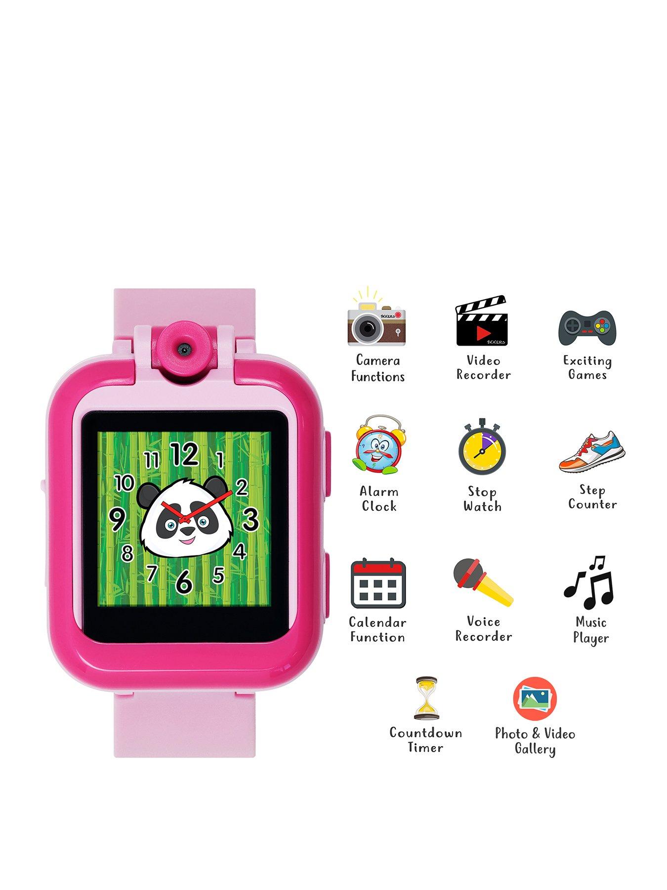 tikkers-tikkers-plain-pink-interactive-watch-amp-headphone-setstillFront