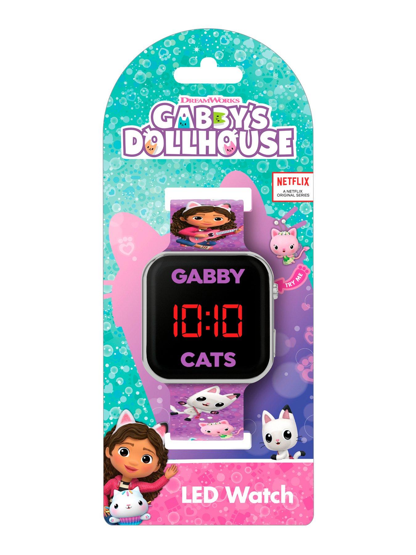 Image 3 of 3 of Disney Gabby Purple Printed Strap LED Watch