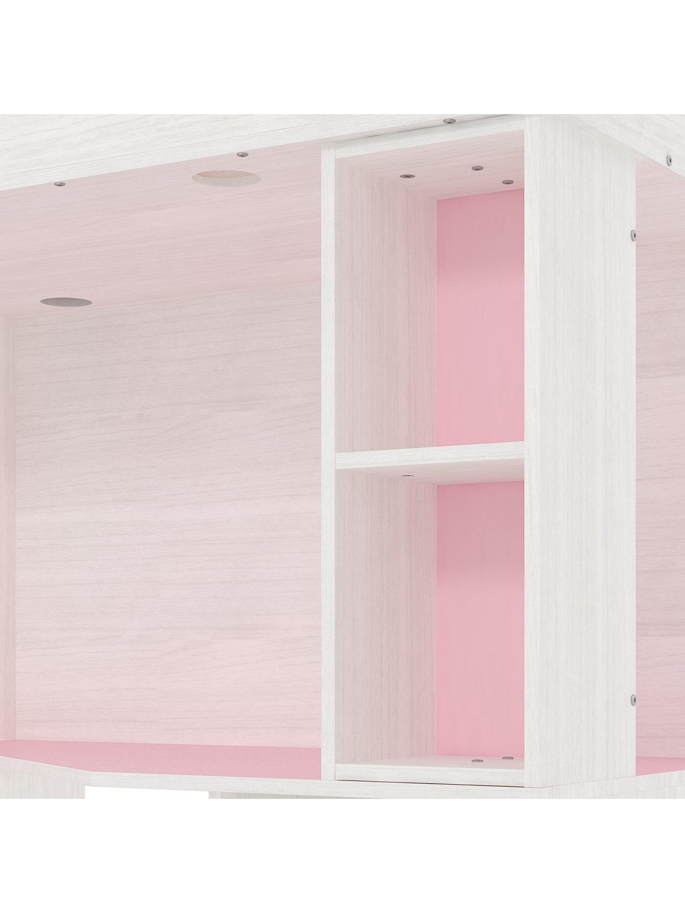 Image 6 of 7 of The Very Collection Miami Fresh High Sleeper Bed&nbsp;with Mattress Options (Buy and SAVE!) - Pink