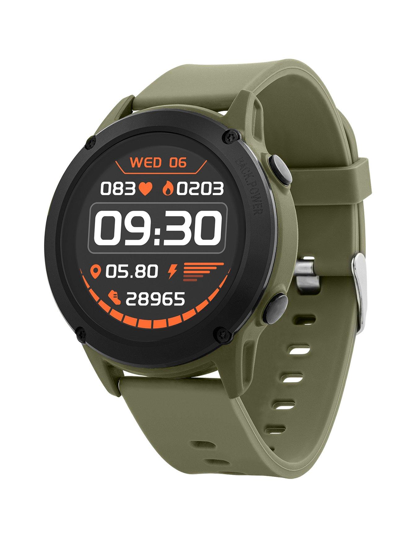 reflex-active-reflex-active-series-18-khaki-smart-watch-with-built-in-gps-full-colour-touch-screen-and-up-to-10-day-battery-lifestillFront