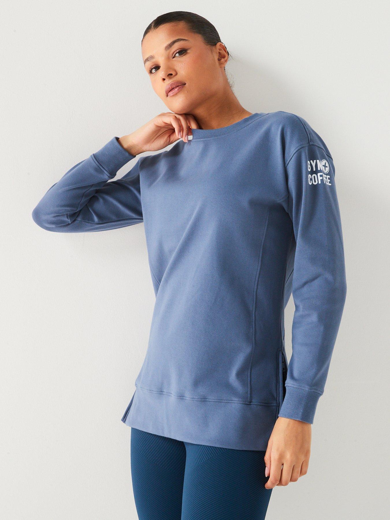 gym-coffee-essential-longline-crew-top-bluefront