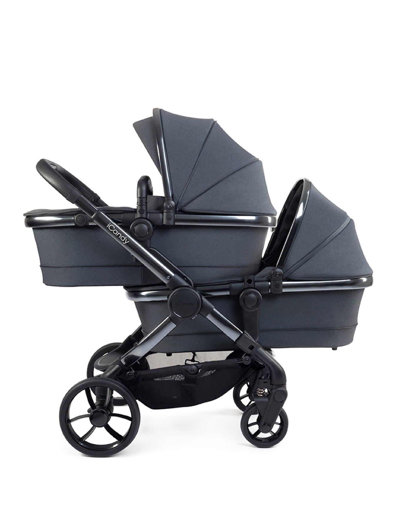 icandy-peach-7-twin-pushchair-set-dark-grey-phantomstillFront