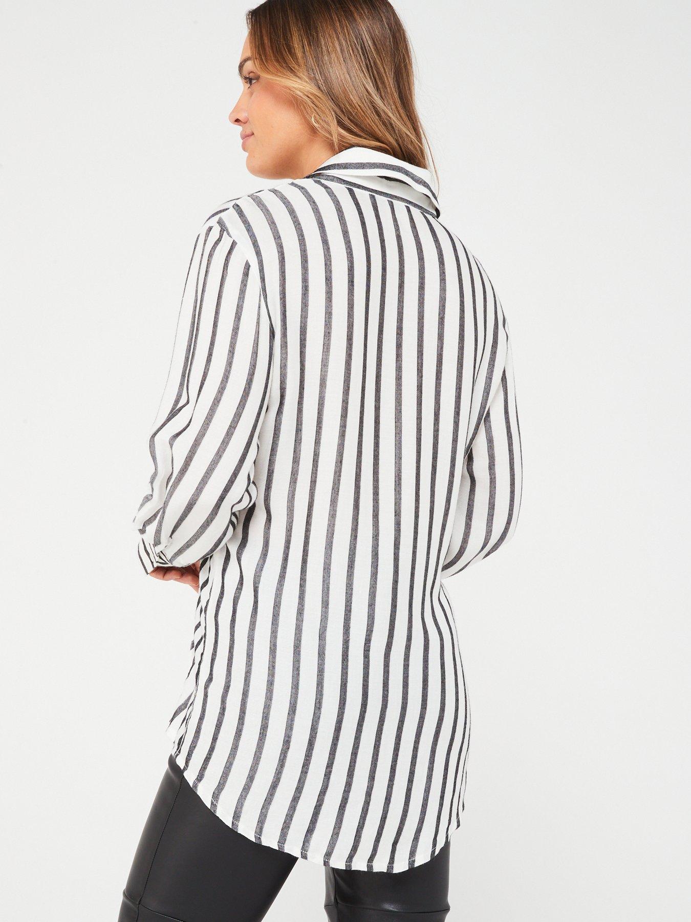 v-by-very-asymmetric-stripe-shirt-printstillFront