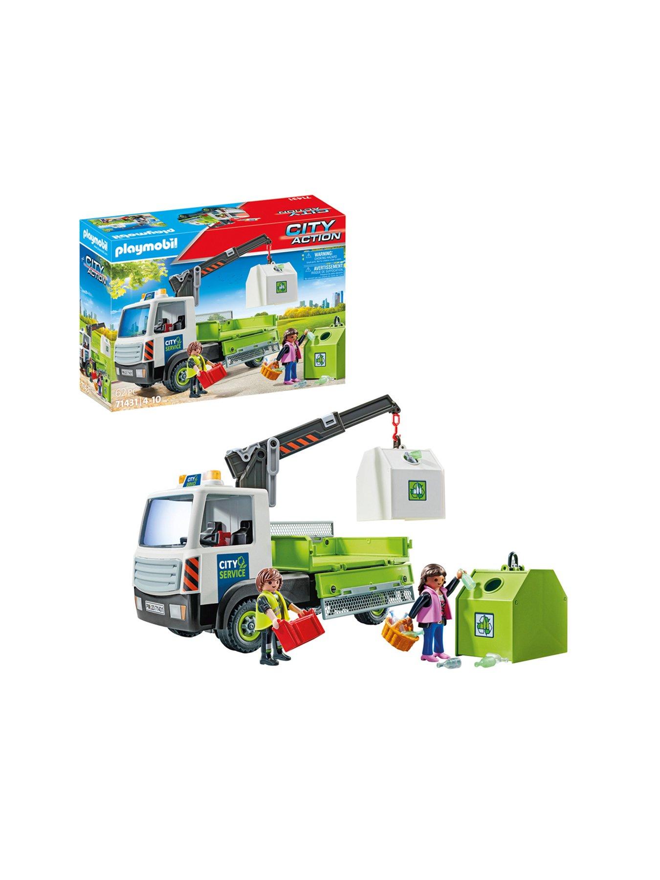 Playmobil unboxing : Transportable fire station (2022) - 71193