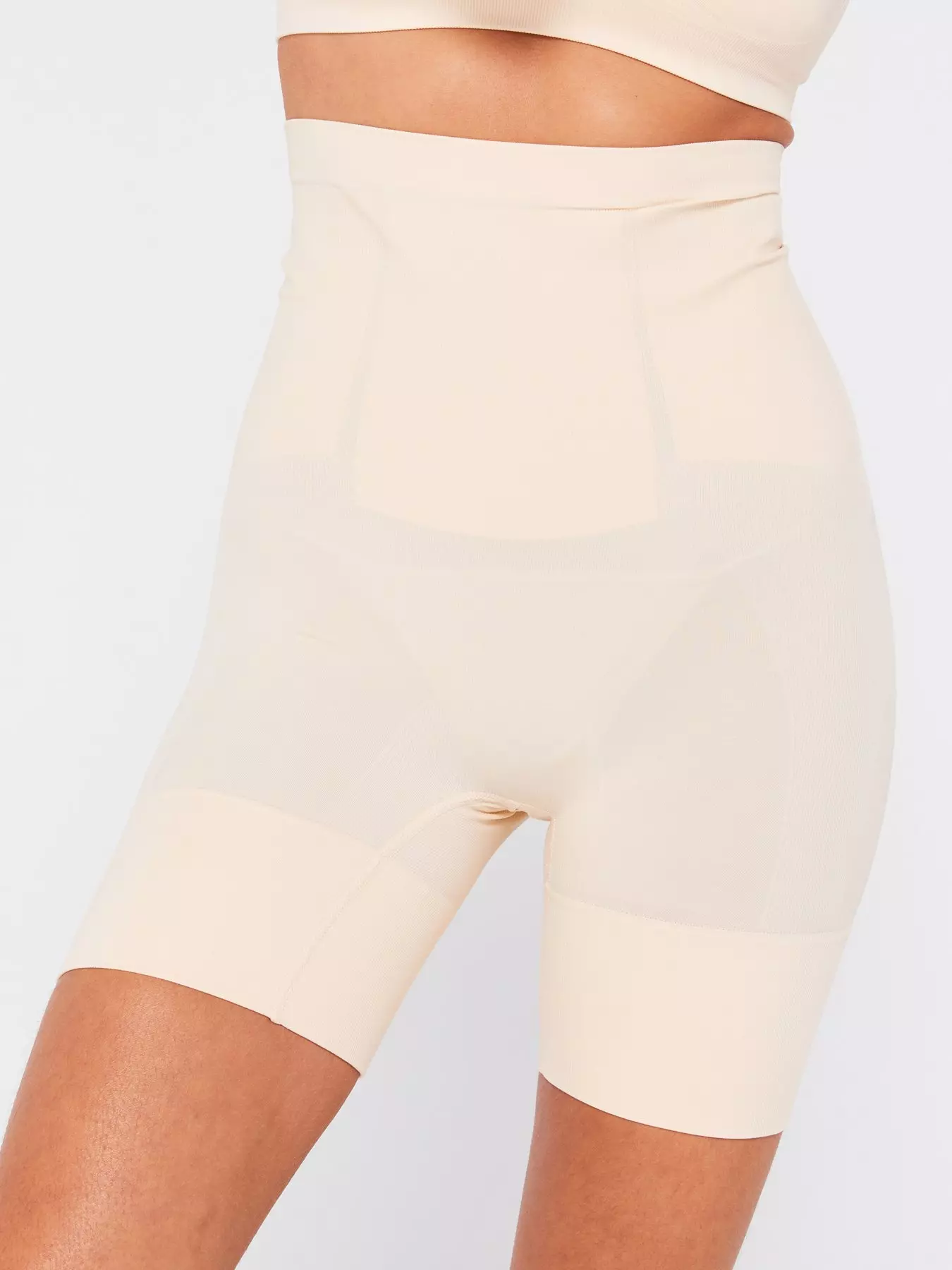 Cupid Women's 2-Pack Light Control Boy Short Shapewear with Tummy Panel 