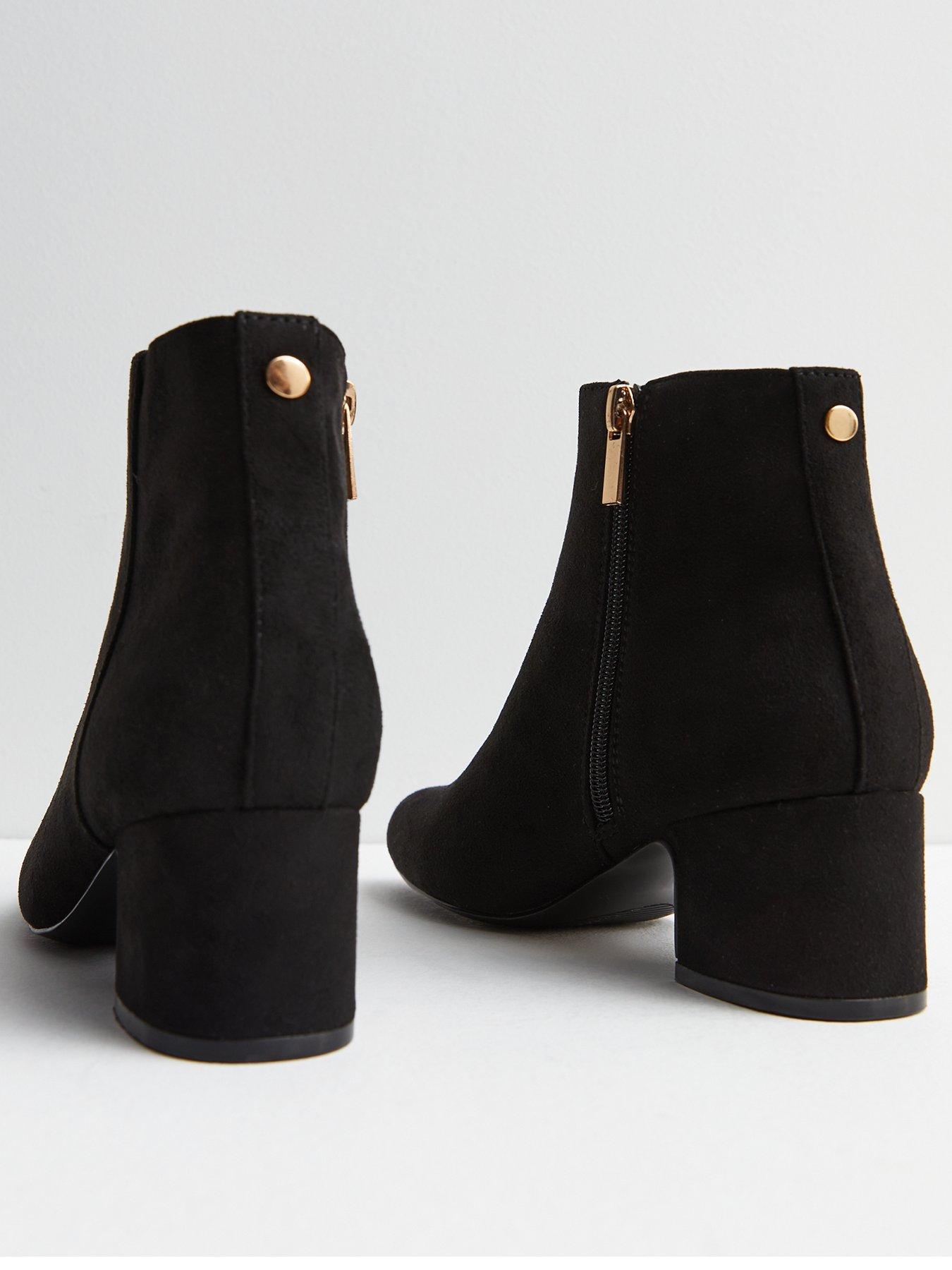 Calvin klein fisa shop suede ankle bootie