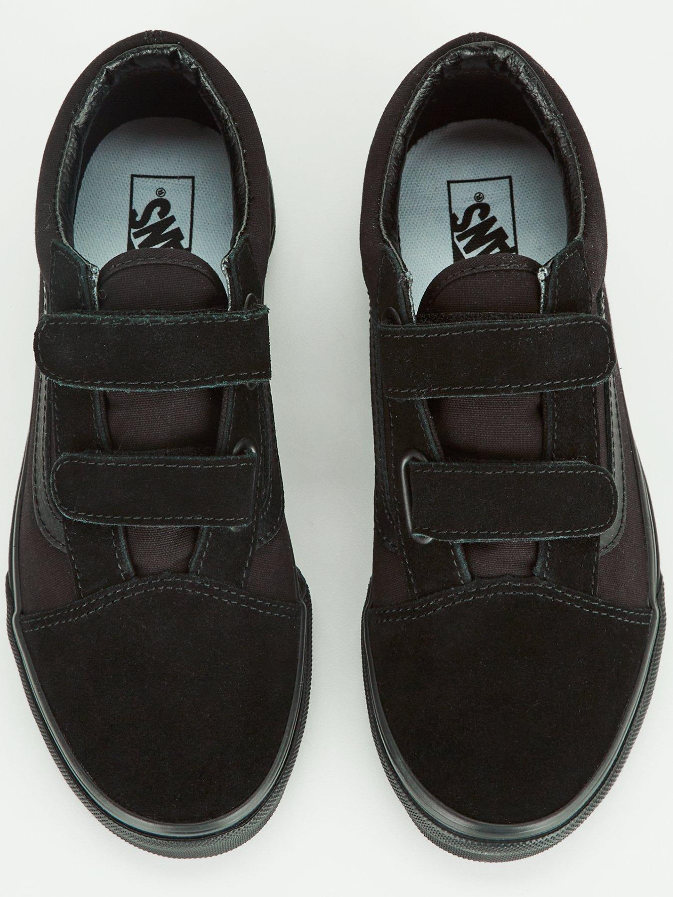 vans-junior-unisex-old-skool-velcro-trainers-blackblackoutfit