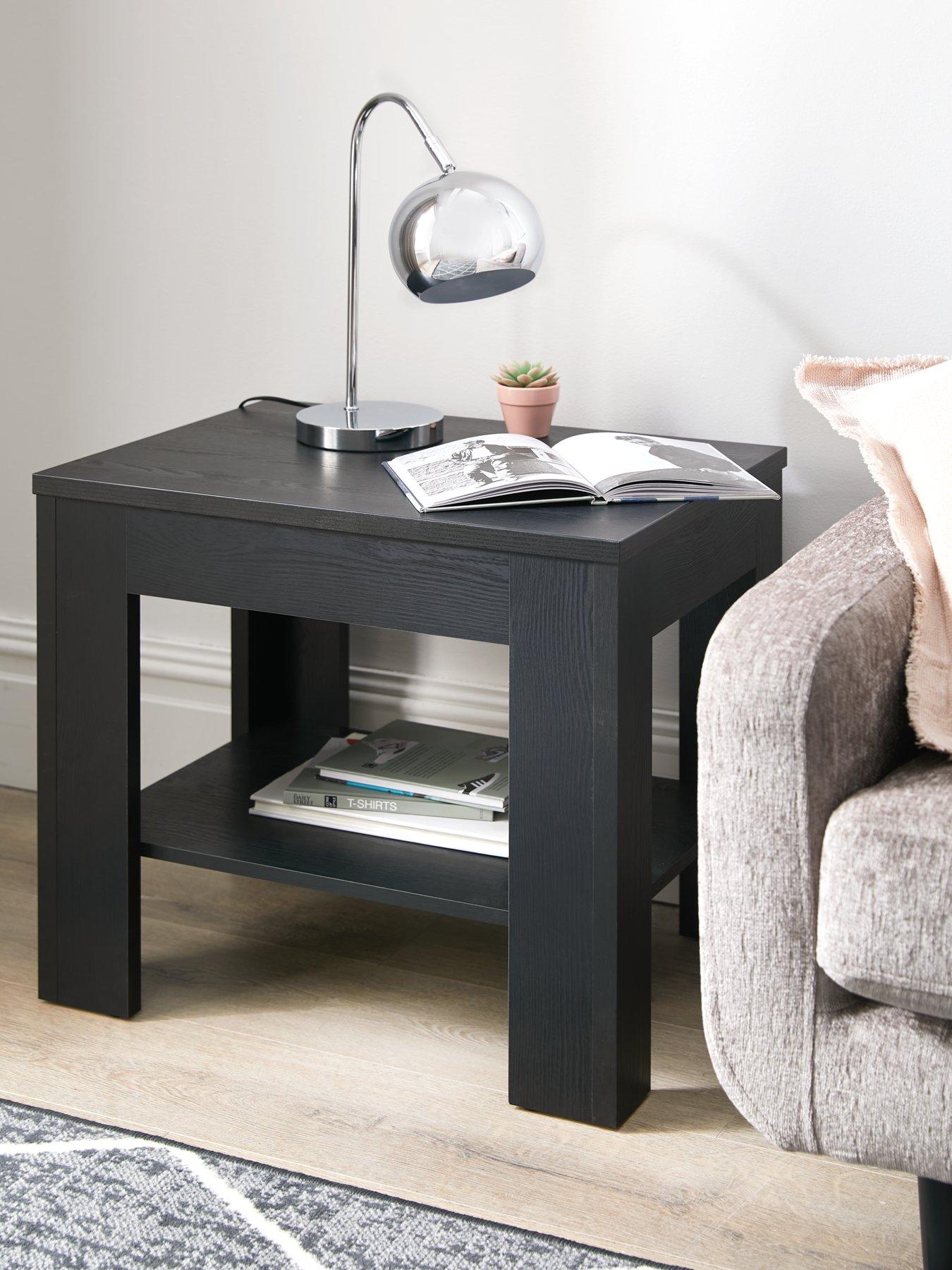 The Very Collection Panama Side Table - Black - FSC® Certified