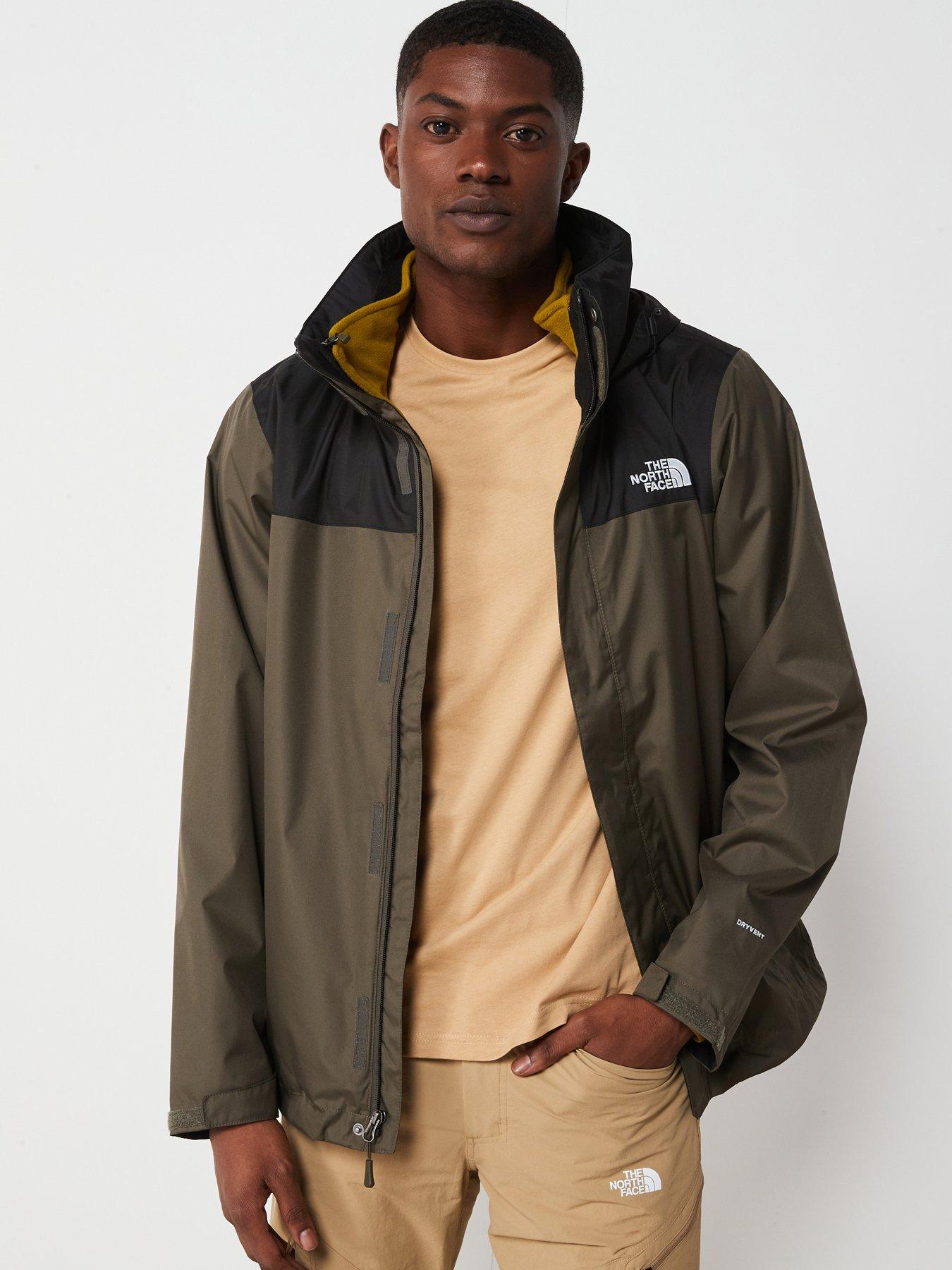 North face men's store evolution ii triclimate jacket