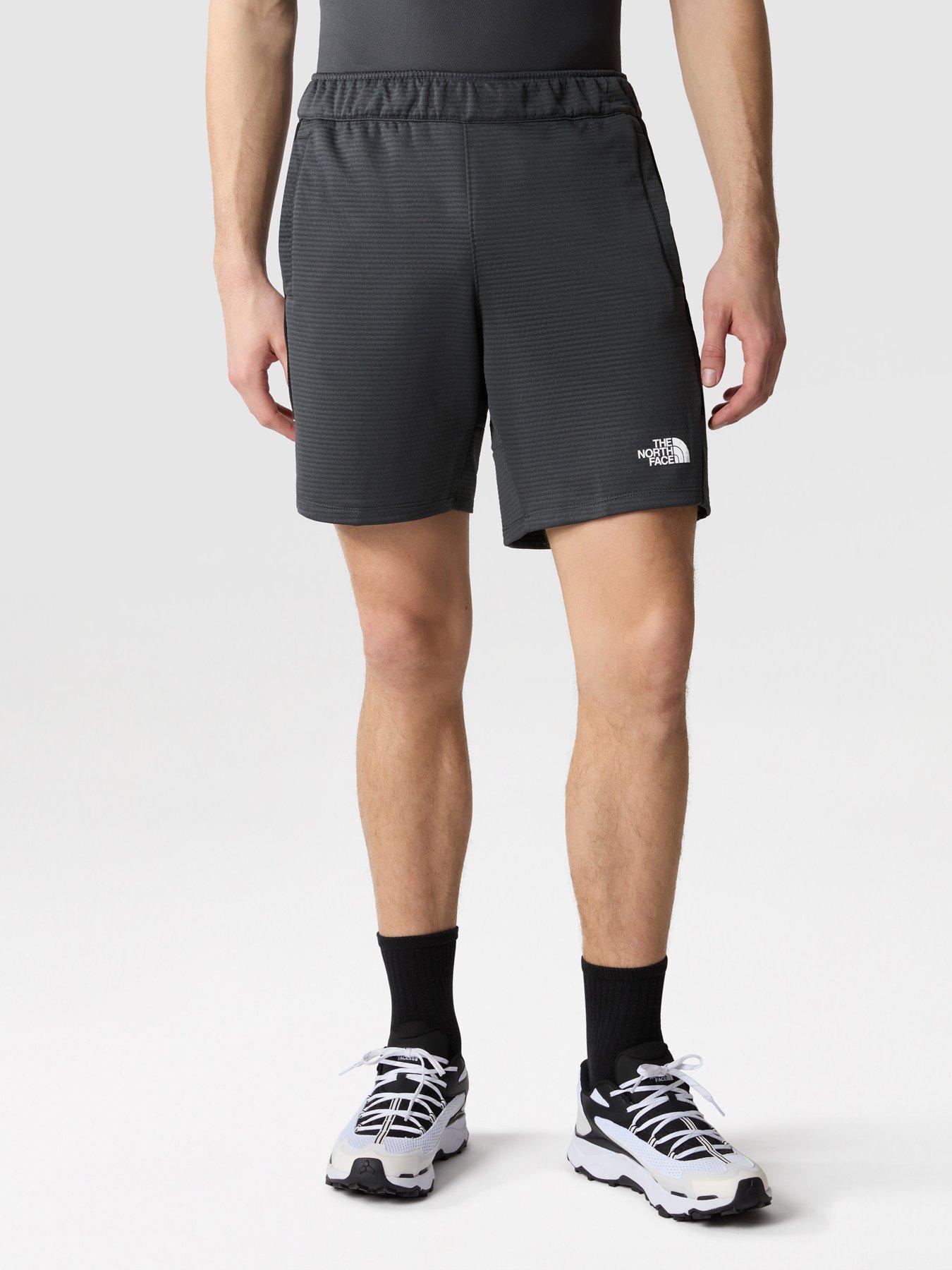 North face cheap shorts grey