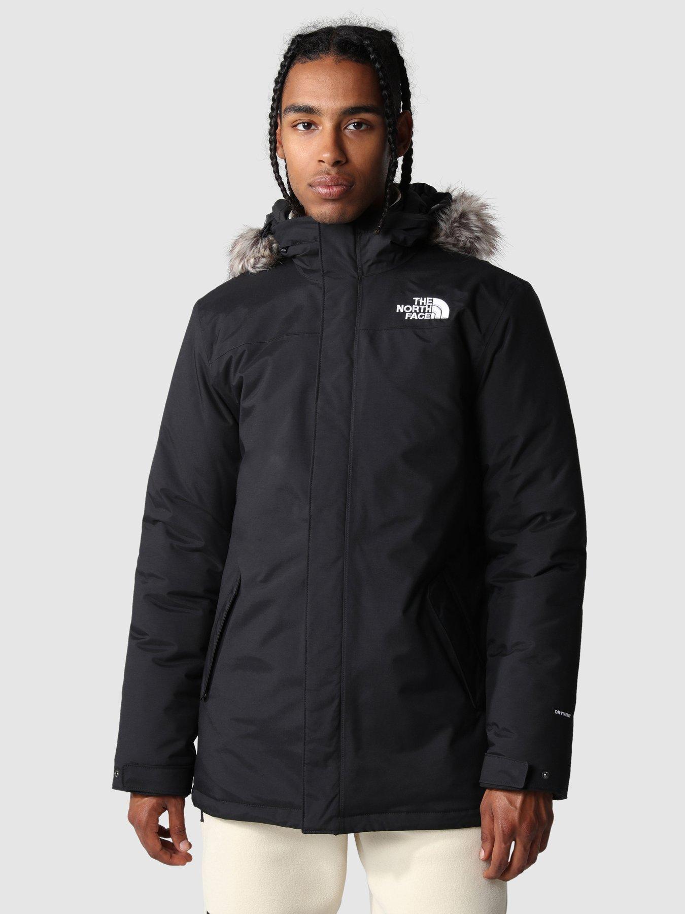 North face zaneck store parka mens navy