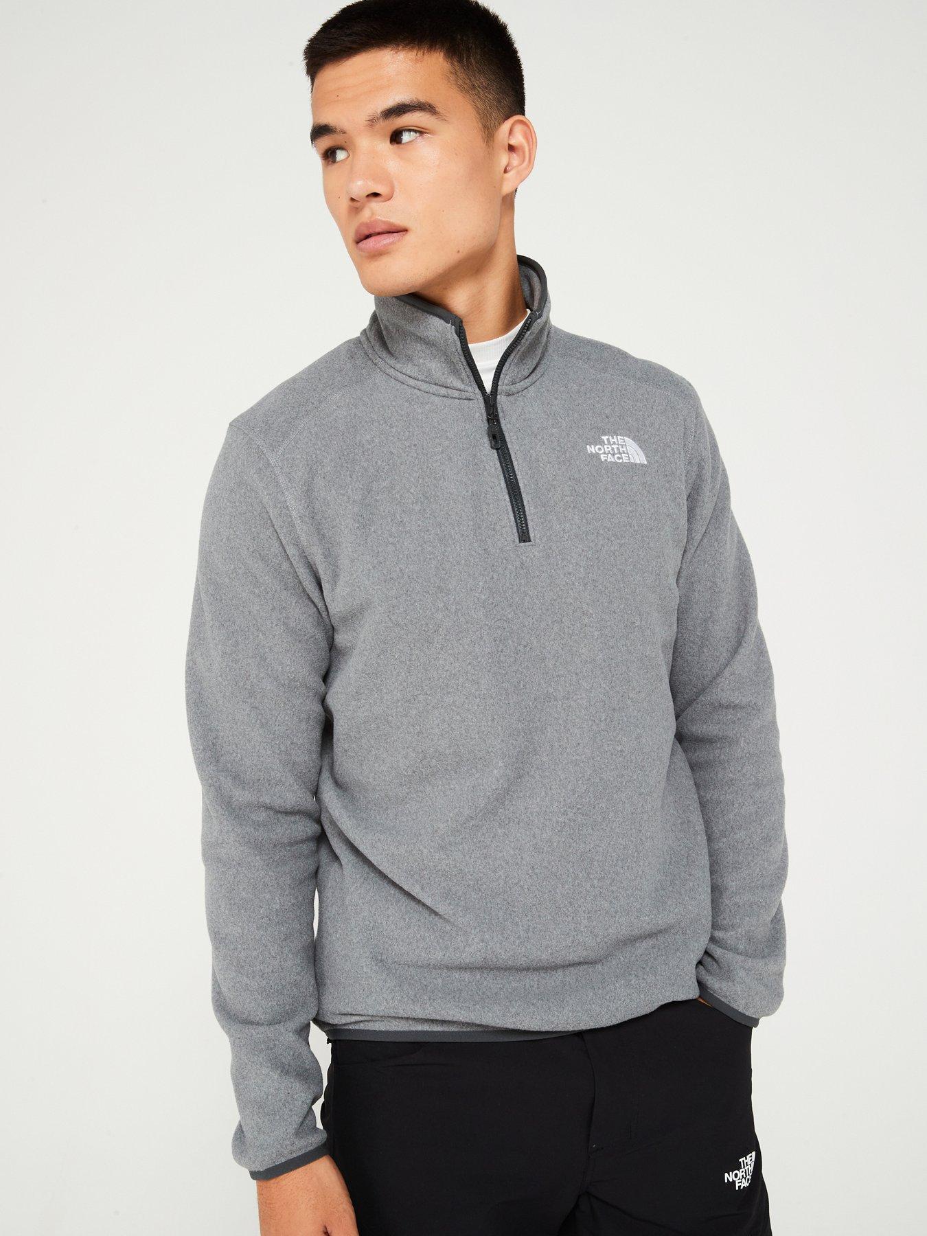 North face glacier half zip online