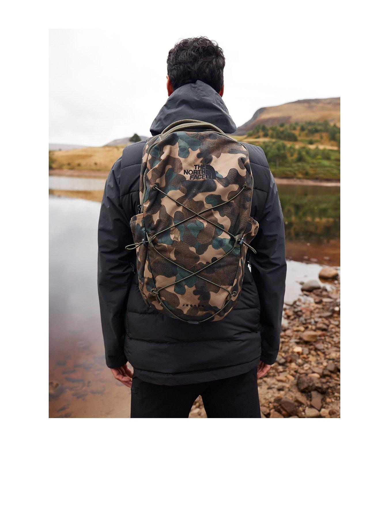 North face store camouflage bag