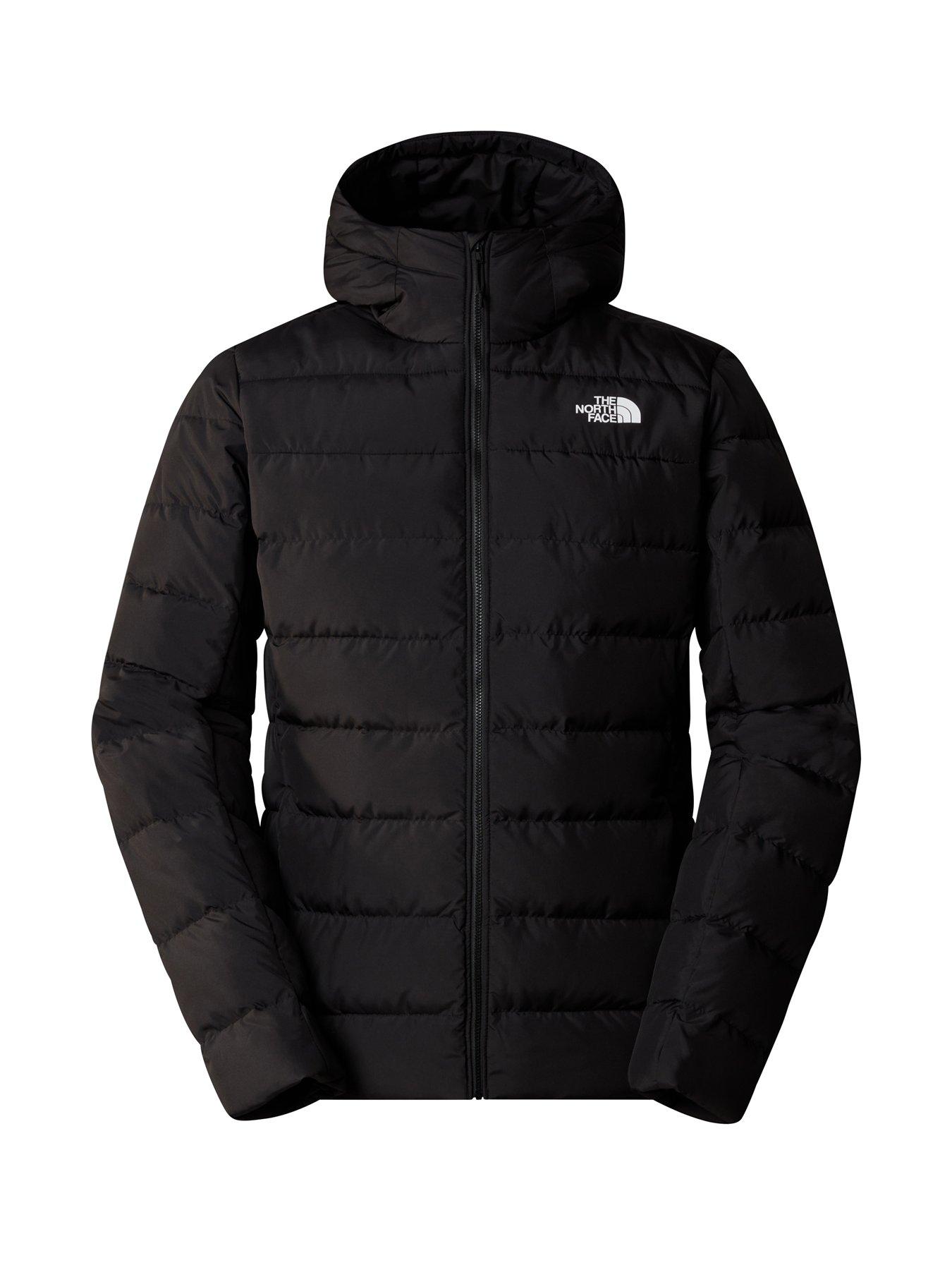 North face long store grey coat