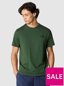 the-north-face-mens-simple-dome-t-shirt-green