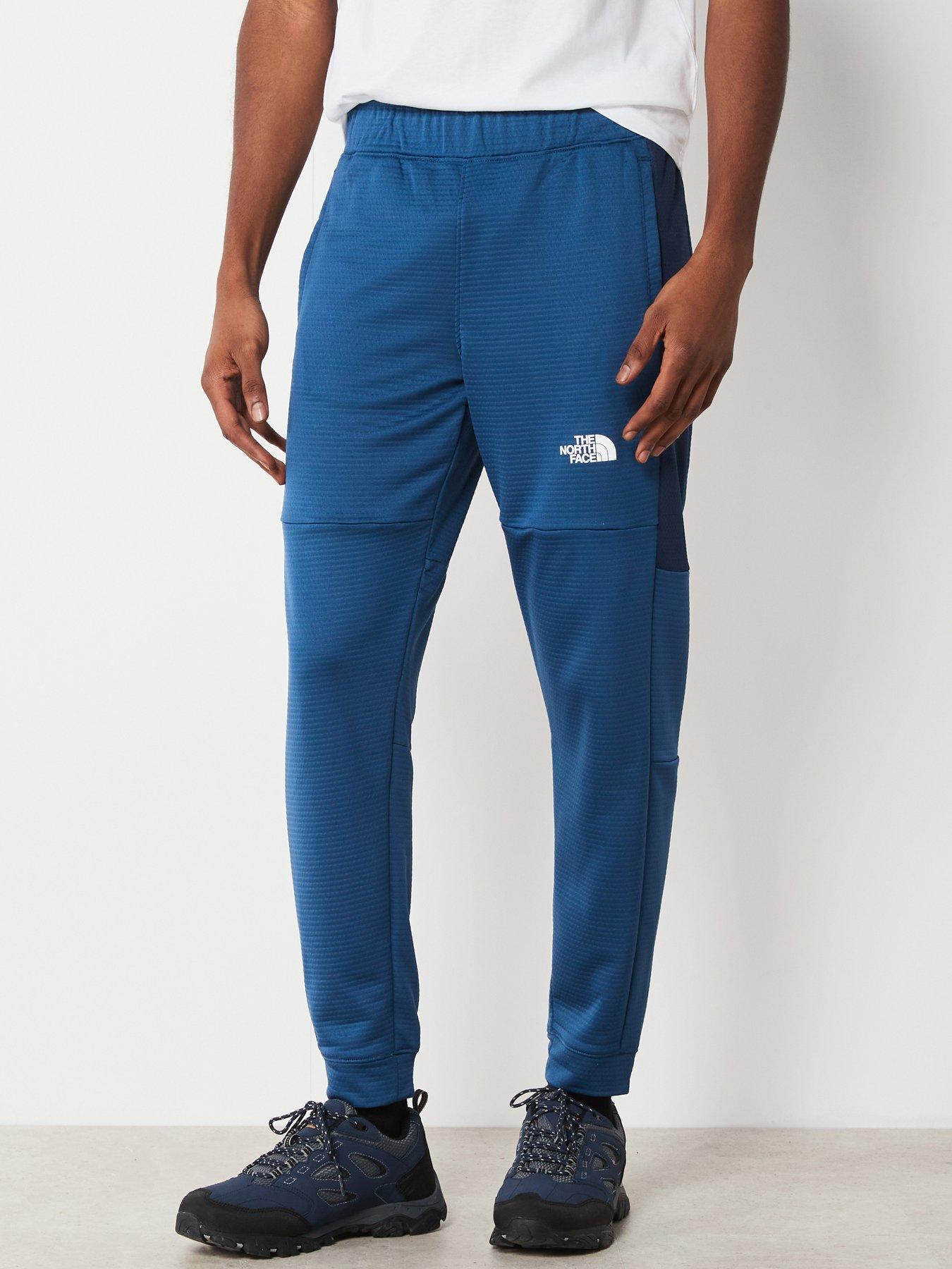 North face store blue joggers