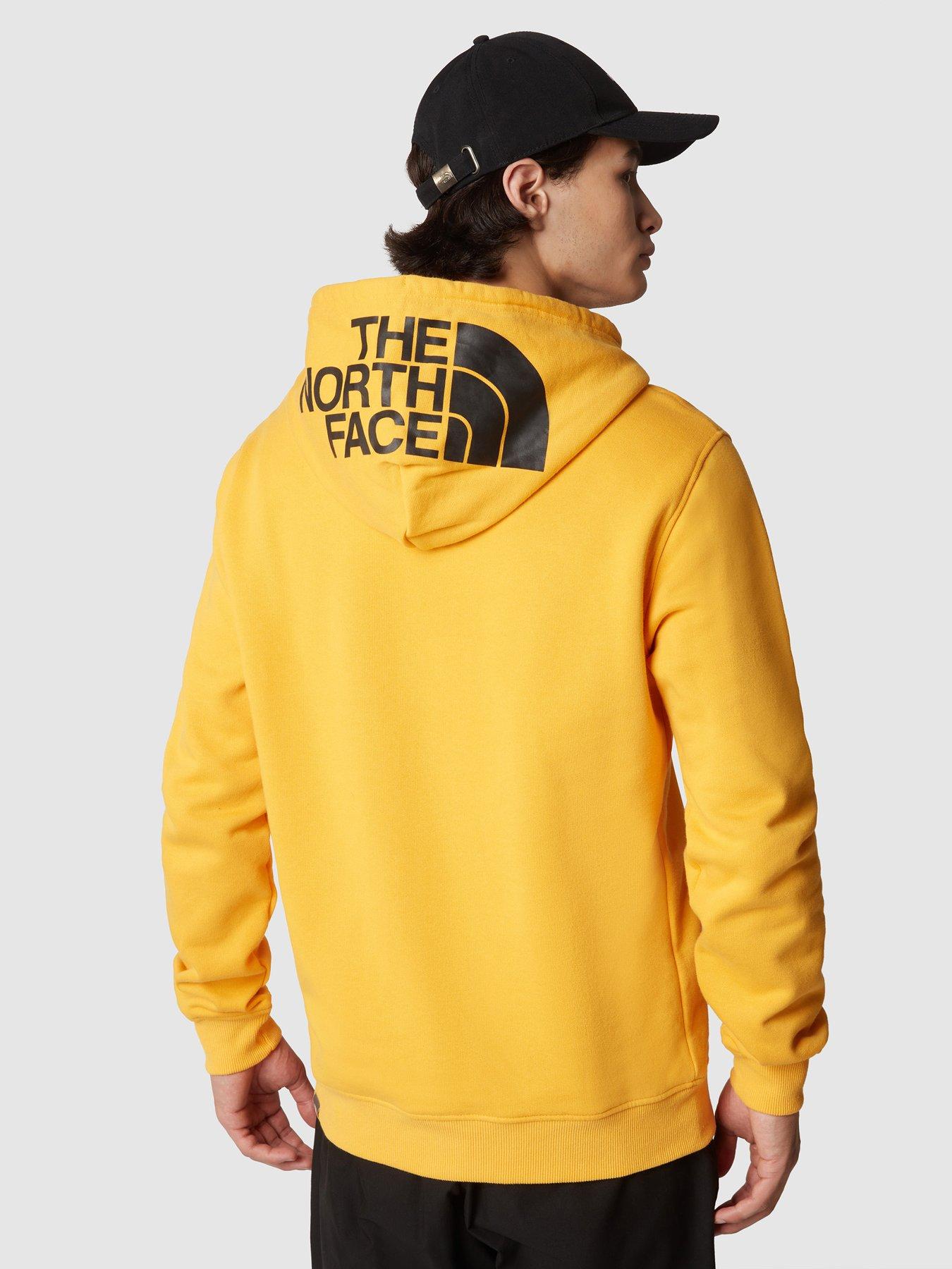 North face hoodie outlet yellow