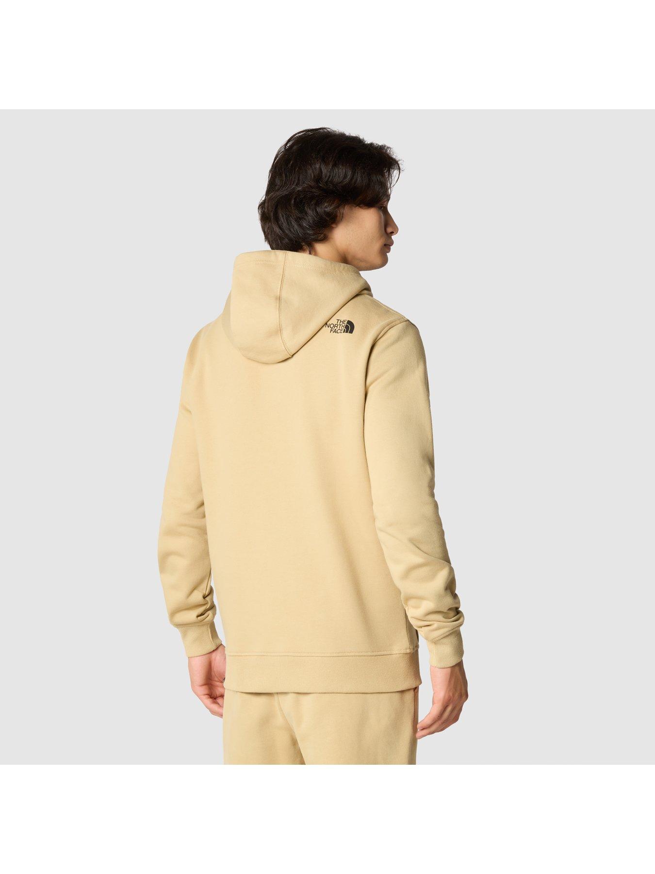 Mens north 2025 face khaki hoodie