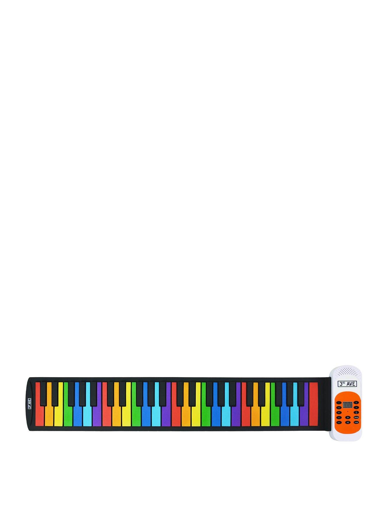 undefined Soft Touch Rainbow Piano - 49 Keys