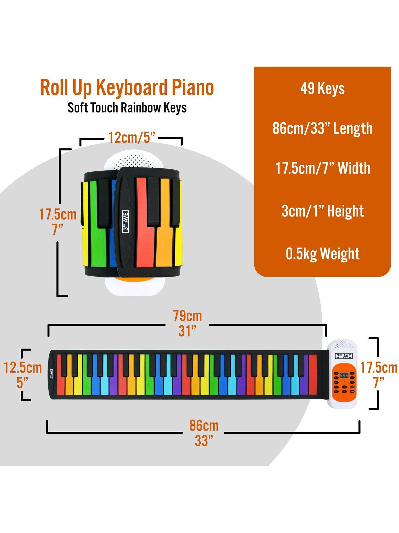 3rd-avenue-softnbsptouch-rainbow-piano-49-keysback