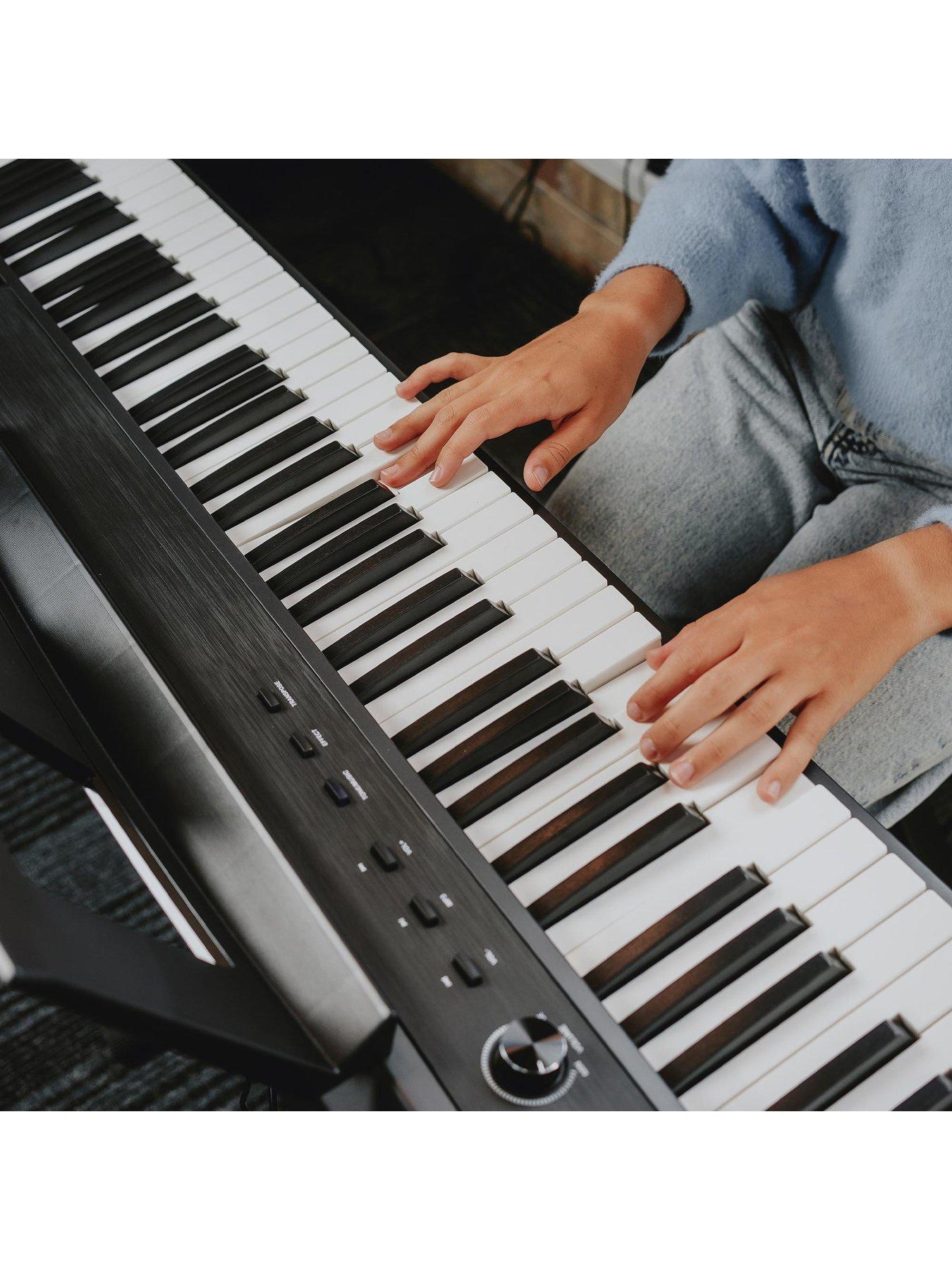 Image 5 of 7 of Axus Axus 88 Key Portable Digital Piano Package in Black with Stand, Headphones and Bench