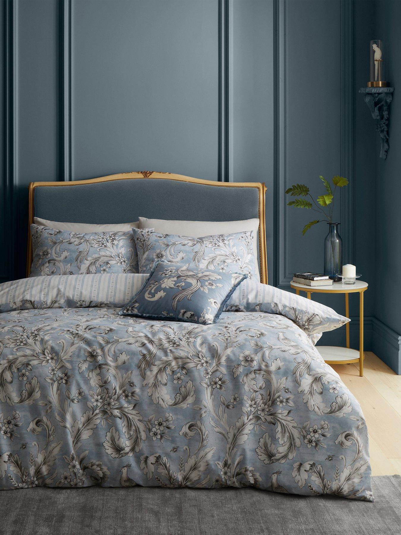 Bridgerton by Catherine Lansfield Regal Floral Duvet Cover Set | Very ...