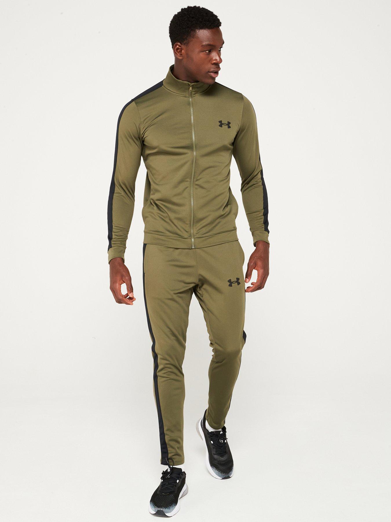 under-armour-mens-training-knit-tracksuit-khakifront