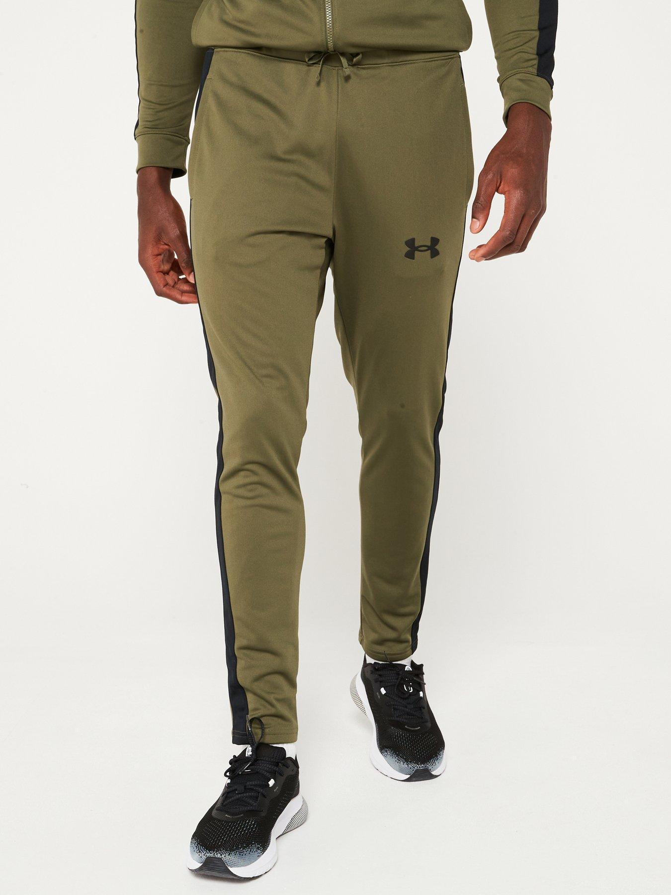 Image 5 of 5 of UNDER ARMOUR Mens Training Knit Tracksuit - Khaki