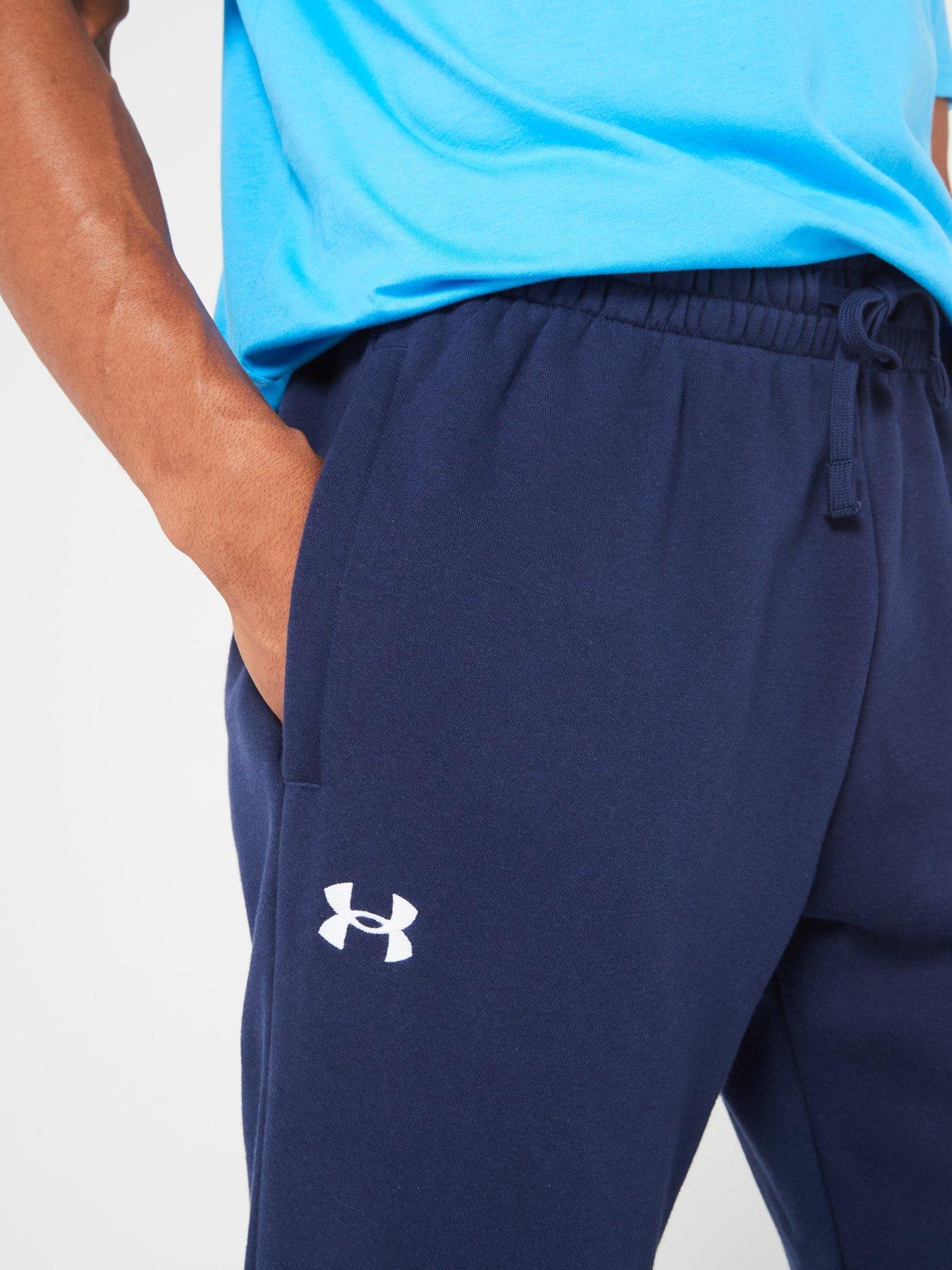 under-armour-mens-training-rival-fleece-joggers-navyoutfit