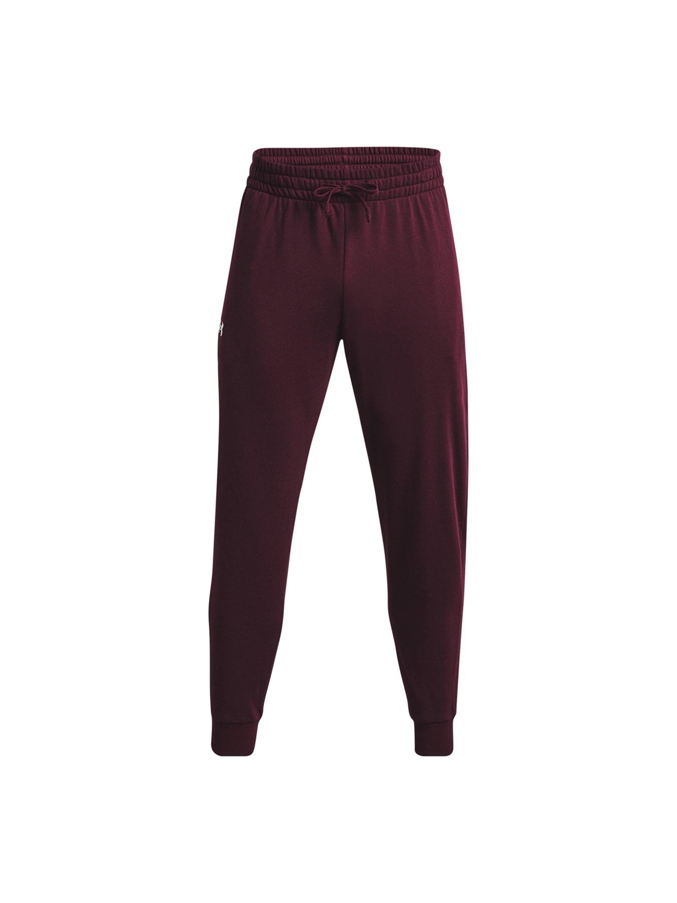 under-armour-mens-training-rival-fleece-joggers-reddetail