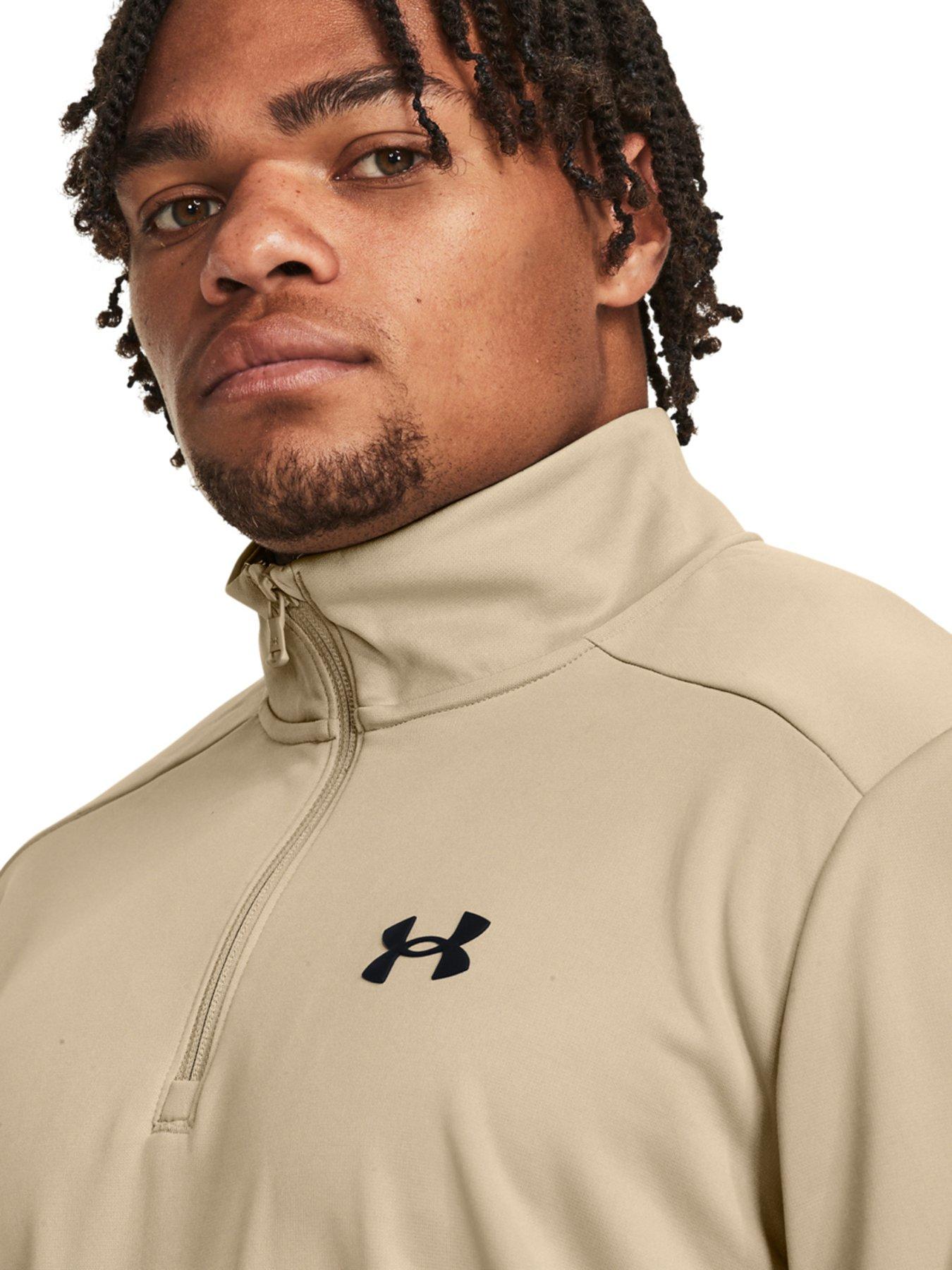 Mens zip outlet fleece