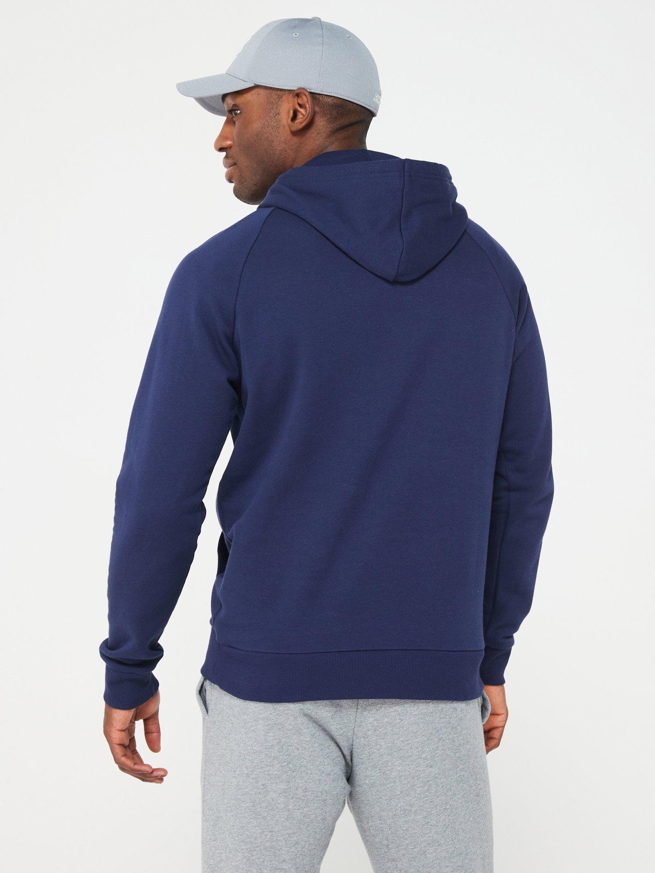 under-armour-mens-training-rival-fleece-hoodie-navystillFront