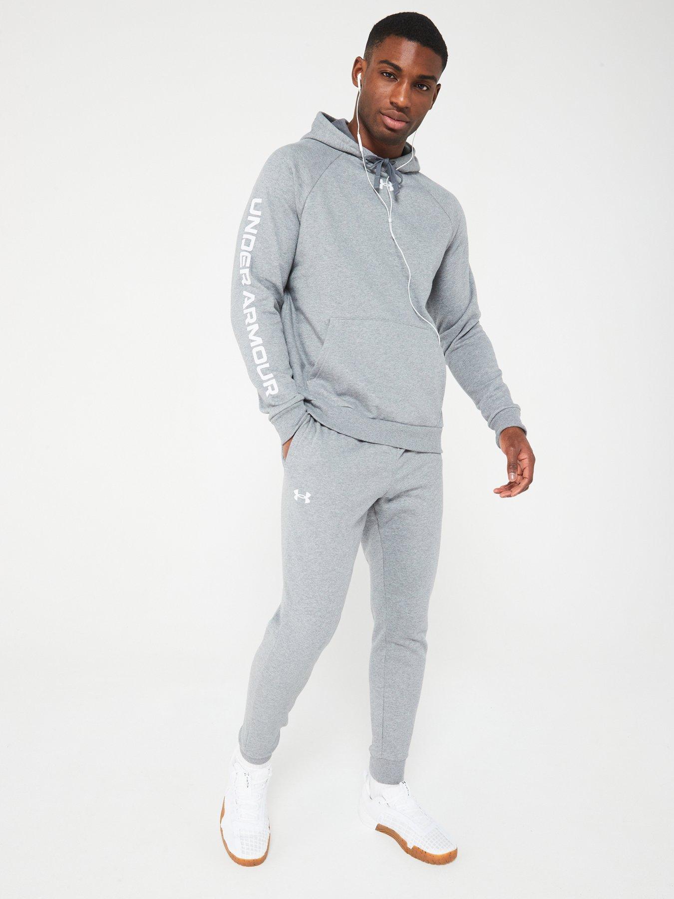 Men s Training Rival Fleece Tracksuit Grey