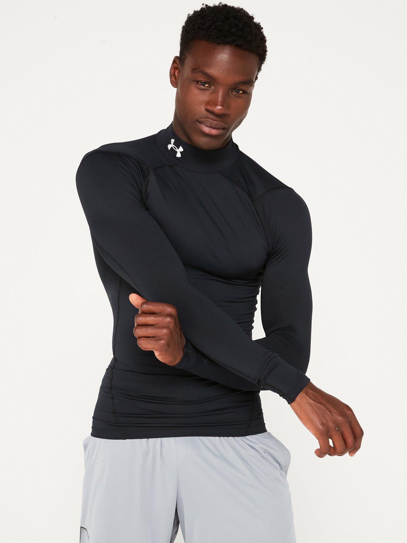 under-armour-mens-training-cold-gear-armour-comp-mock-ls-top-blackwhite