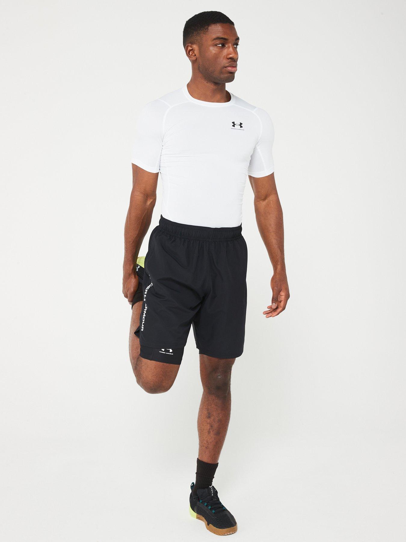 under-armour-mensnbspheatgearreg-armour-long-shorts-blackwhiteback