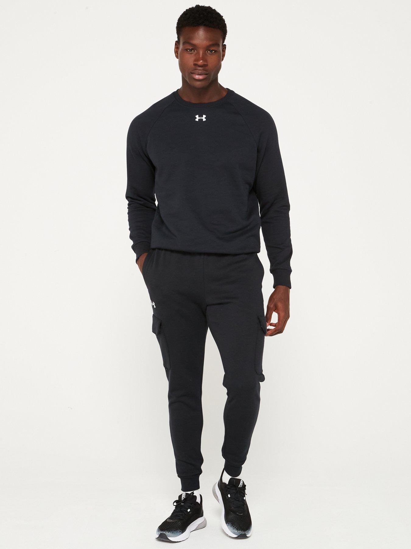 under-armour-mens-training-rival-fleece-crew-sweat-blackwhiteback