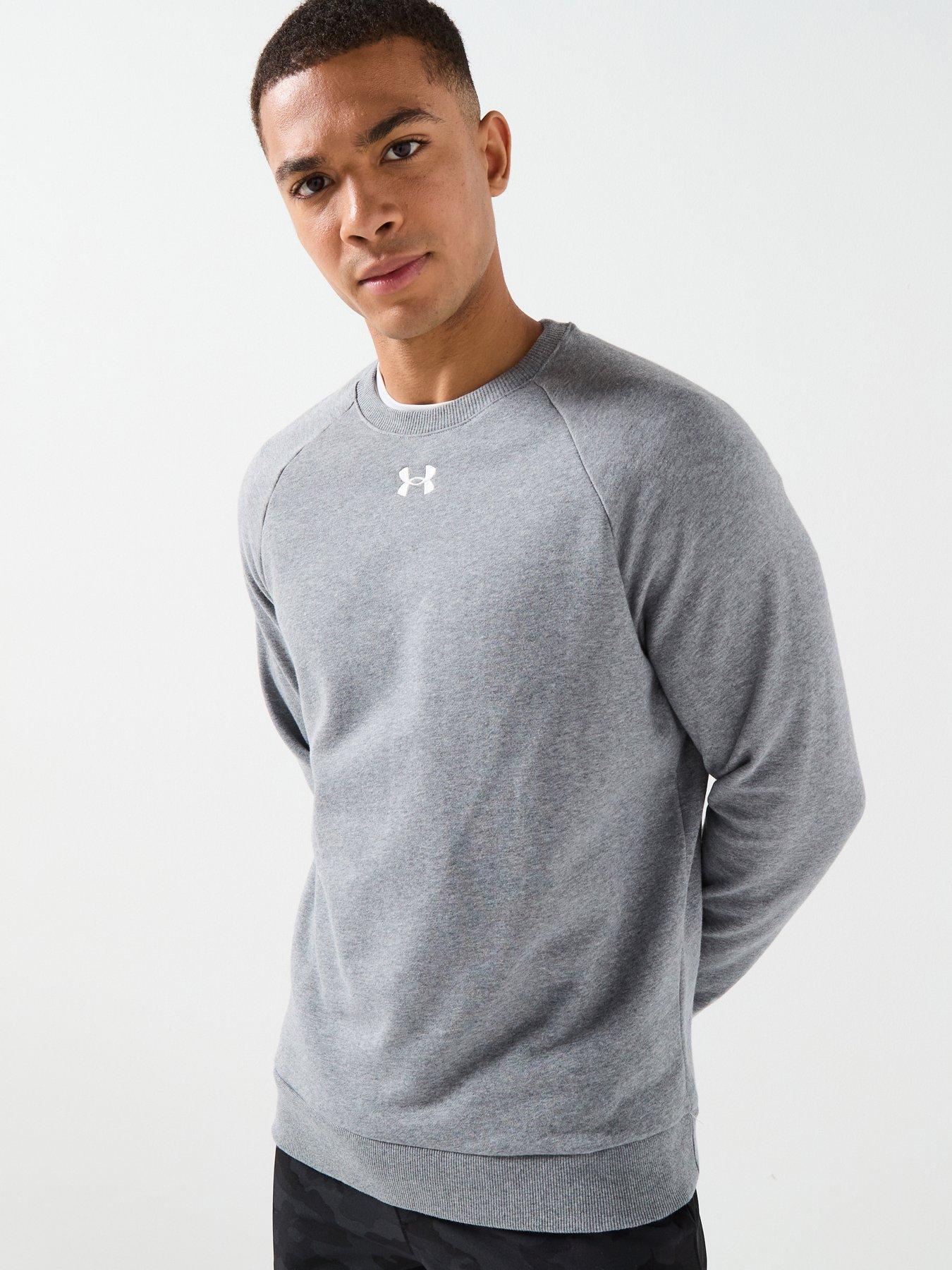 UNDER ARMOUR Rival Fleece Crew Sweat - Grey