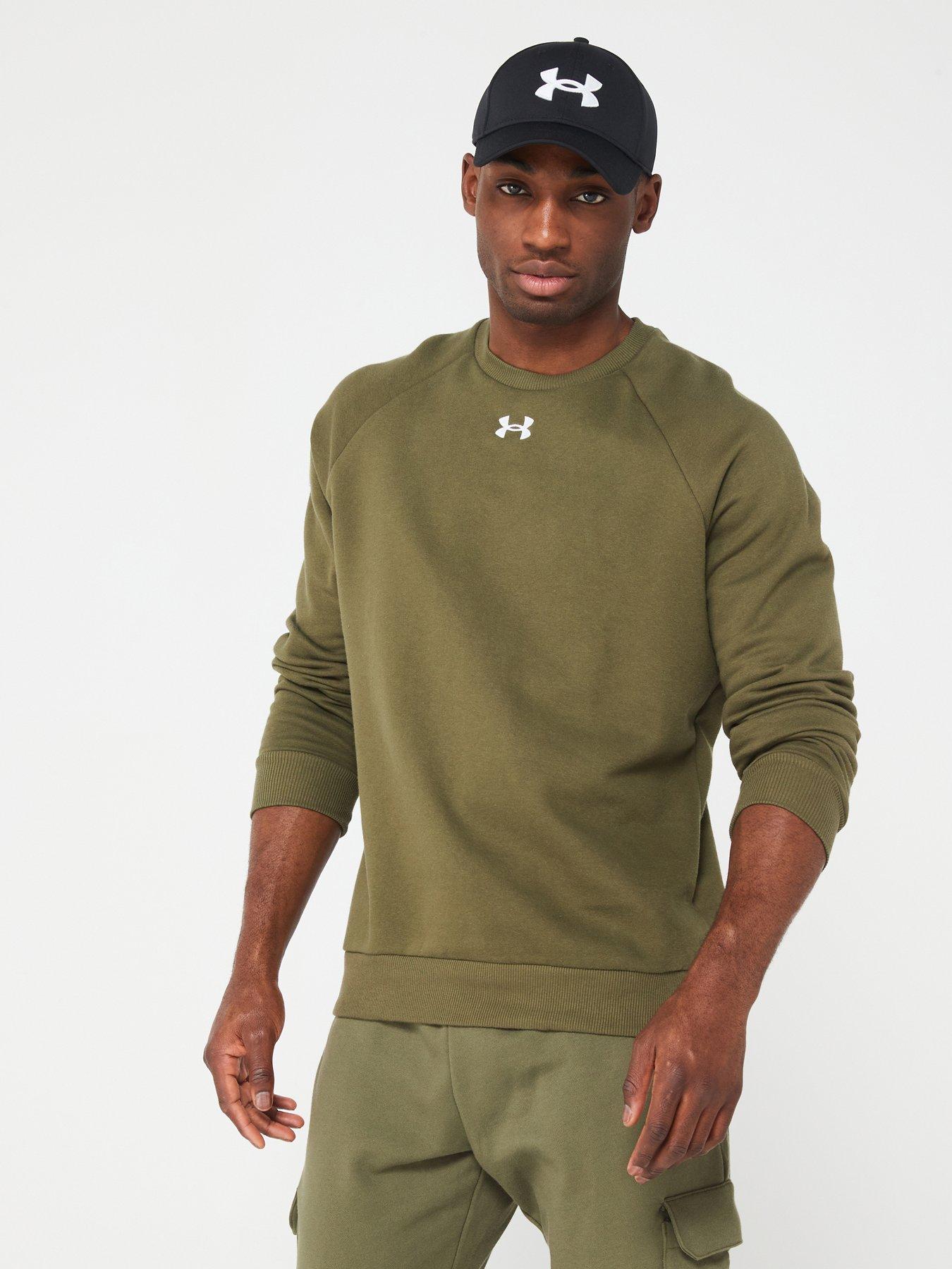 Under armour rival hot sale crew sweatshirt