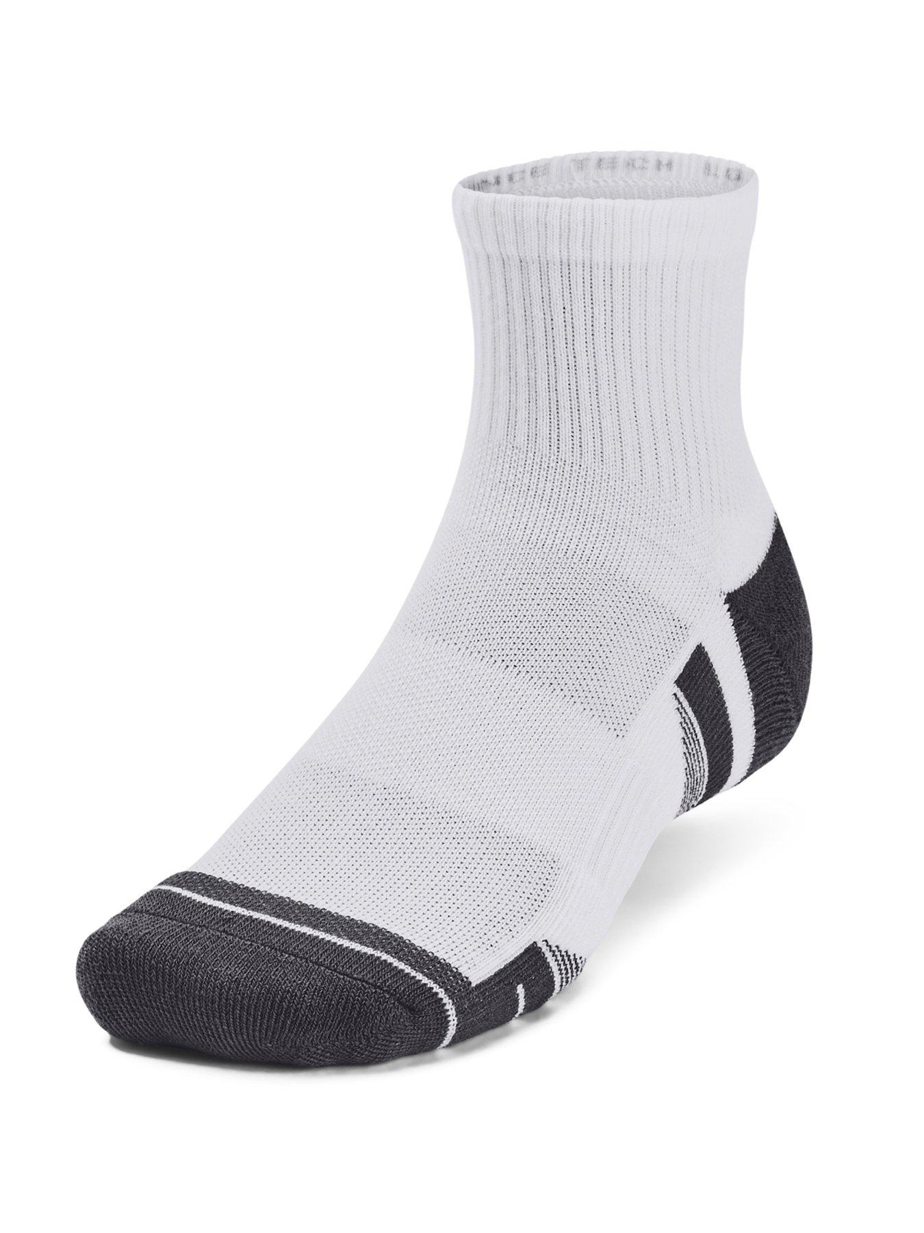 under-armour-3-pack-ofnbsptraining-performance-technbspquarter-socks-whiteoutfit