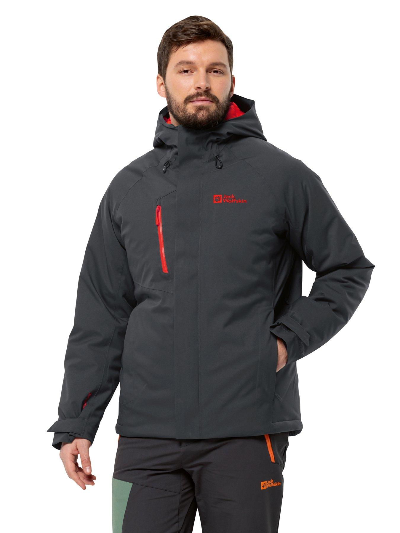 Jack wolfskin cheap grey jacket