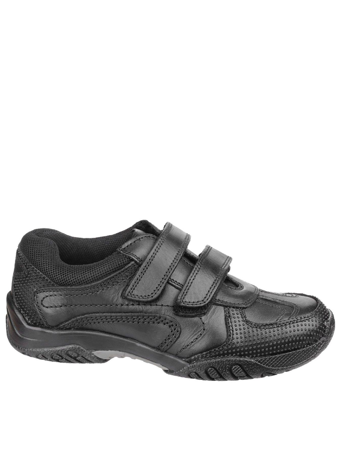 Image 1 of 6 of Hush Puppies Jezza School Shoe Jnr School Shoe - Black