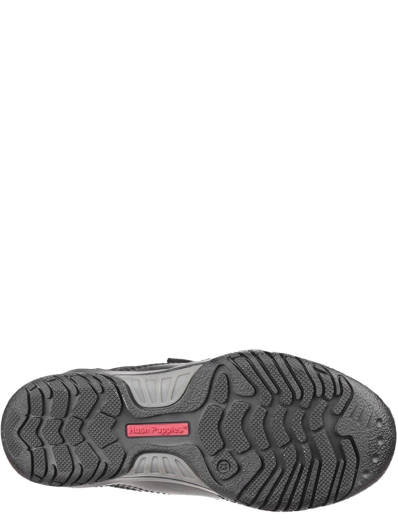 Image 4 of 6 of Hush Puppies Jezza School Shoe Jnr School Shoe - Black