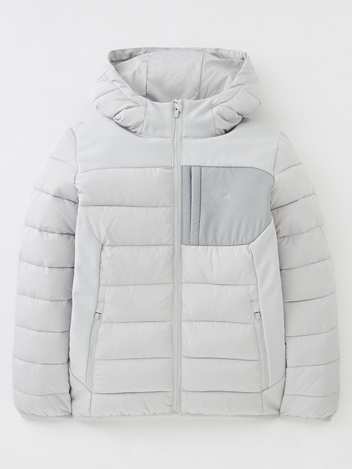 Junior Alt Down Jacket Light Grey