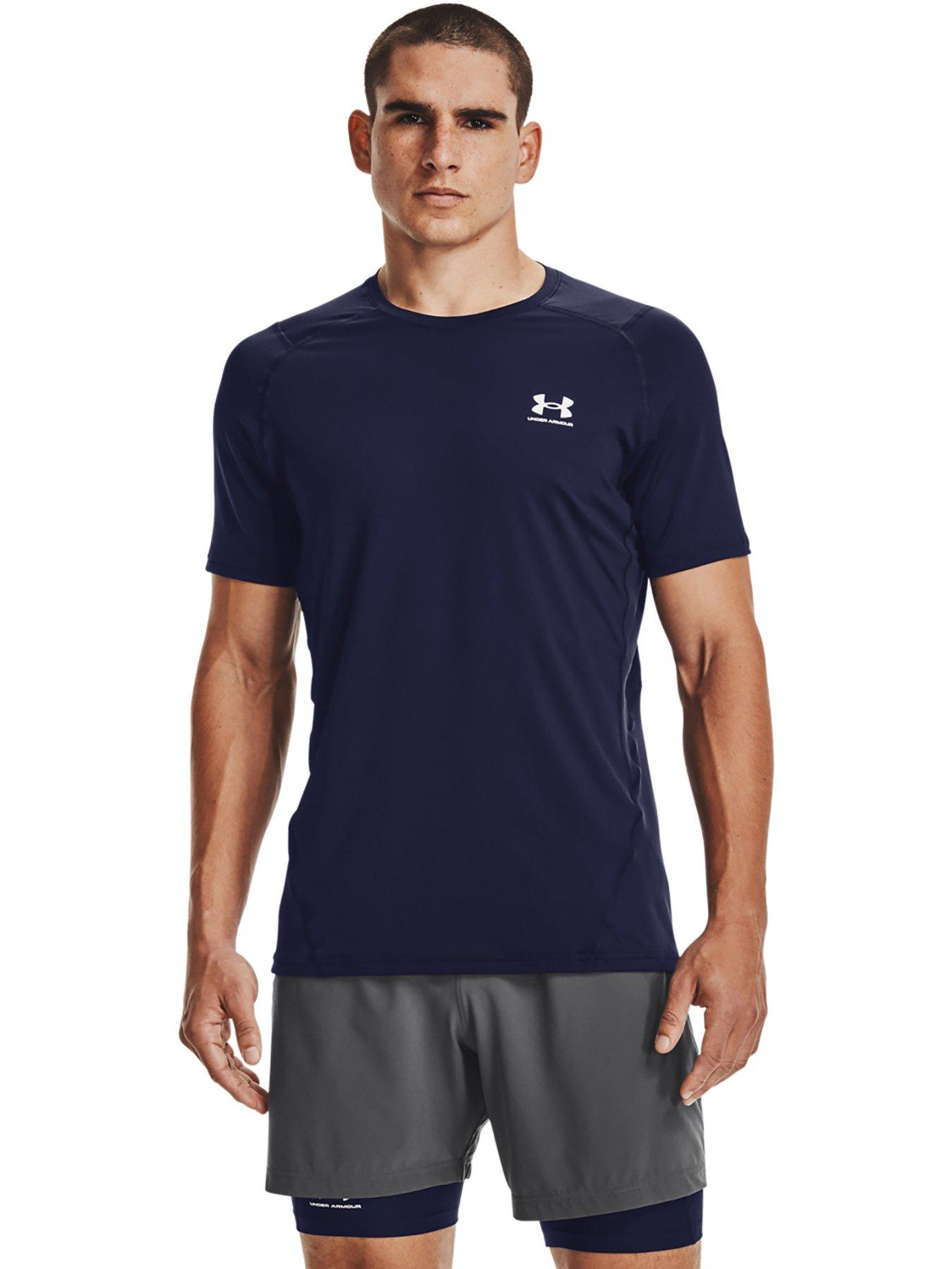 Men's under armour fitted hotsell t shirts